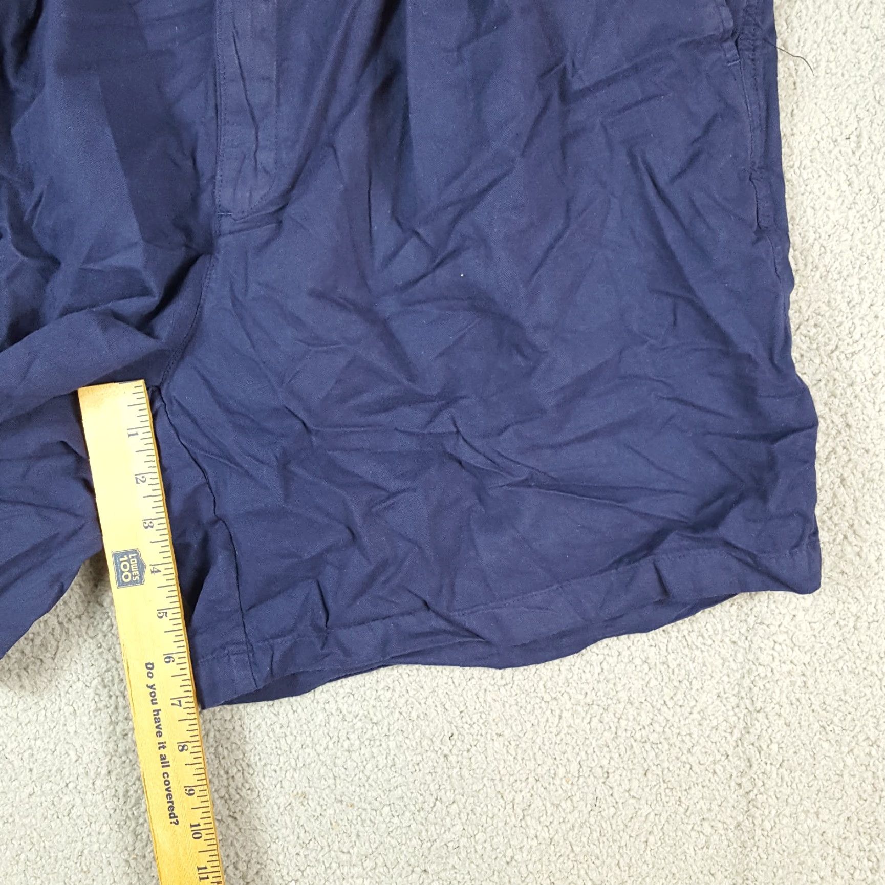 Vintage Vintage Higgins Men's Blue Pleated Relaxed Fit Chino Shorts Size 40 Summer Casual Outdoor Golf Tennis Size US 40 / EU 56 - 6 Thumbnail