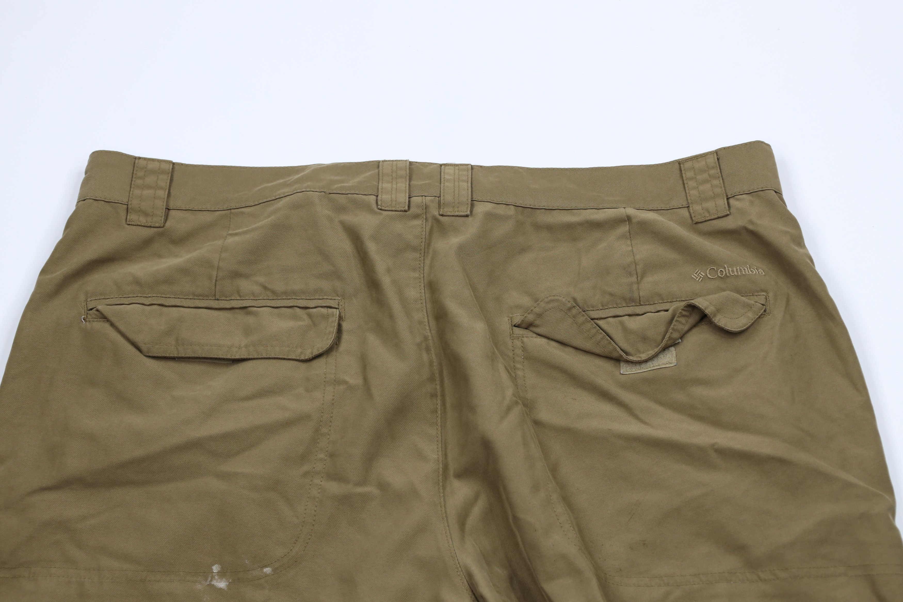 Columbia × Vintage Vintage Columbia Microfiber Wide Leg Utility Pants Brown Size US 40 / EU 56 - 13 Thumbnail