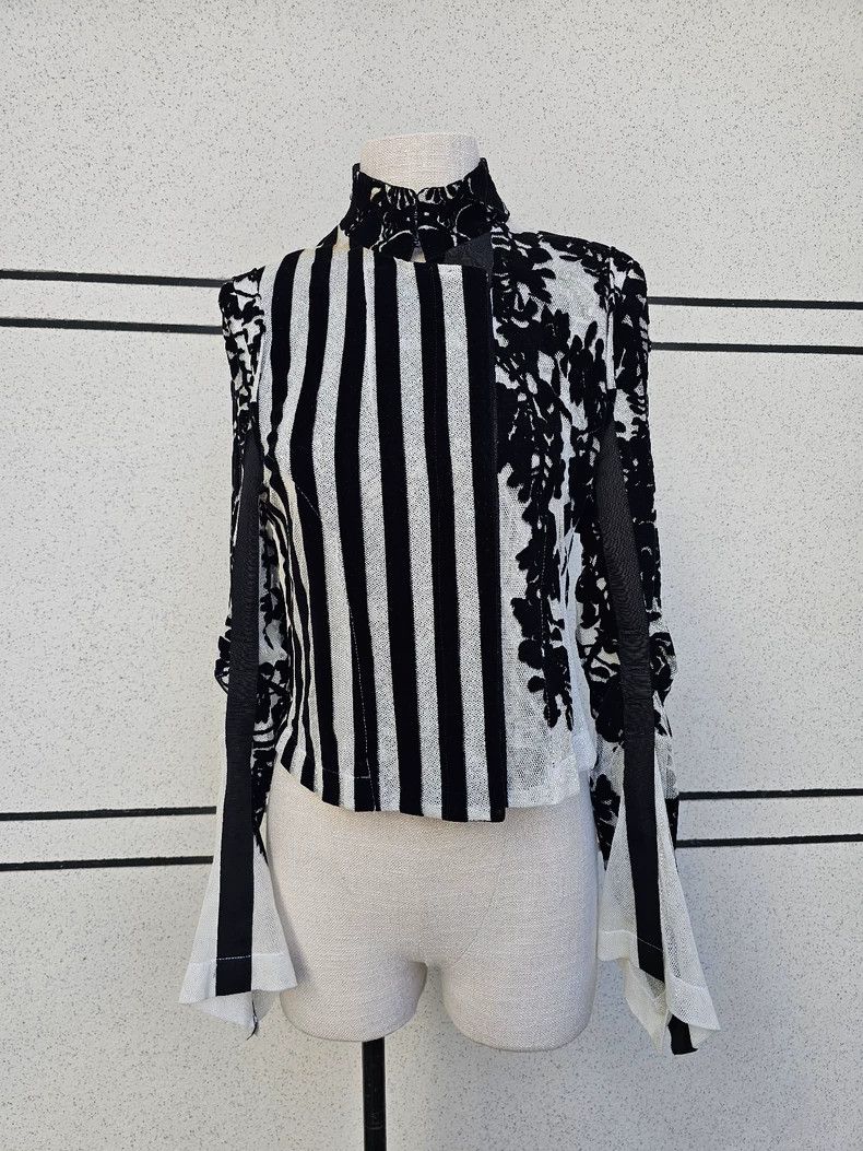 Ann Demeulemeester Ann Demeulemeester Women's jacket coat Size S / US 4 / IT 40 - 4 Thumbnail