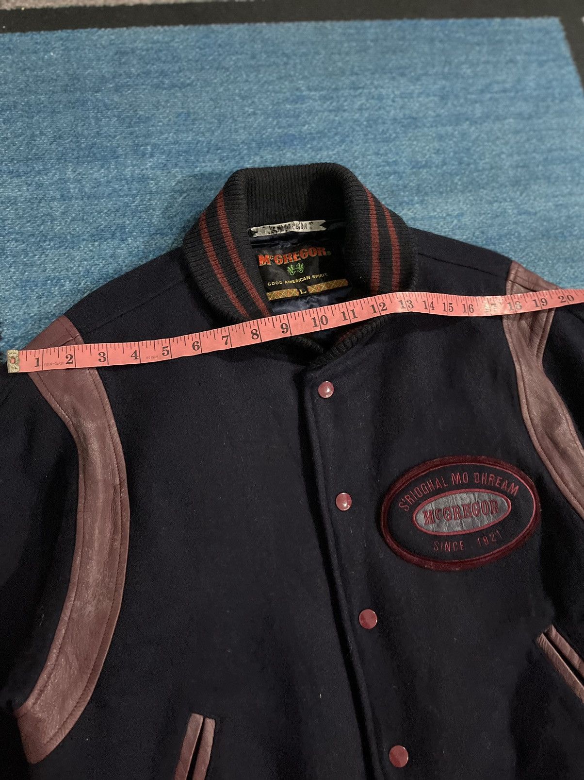 Vintage Vintage McGregor Varsity Wool Jacket Size US L / EU 52-54 / 3 - 18 Thumbnail