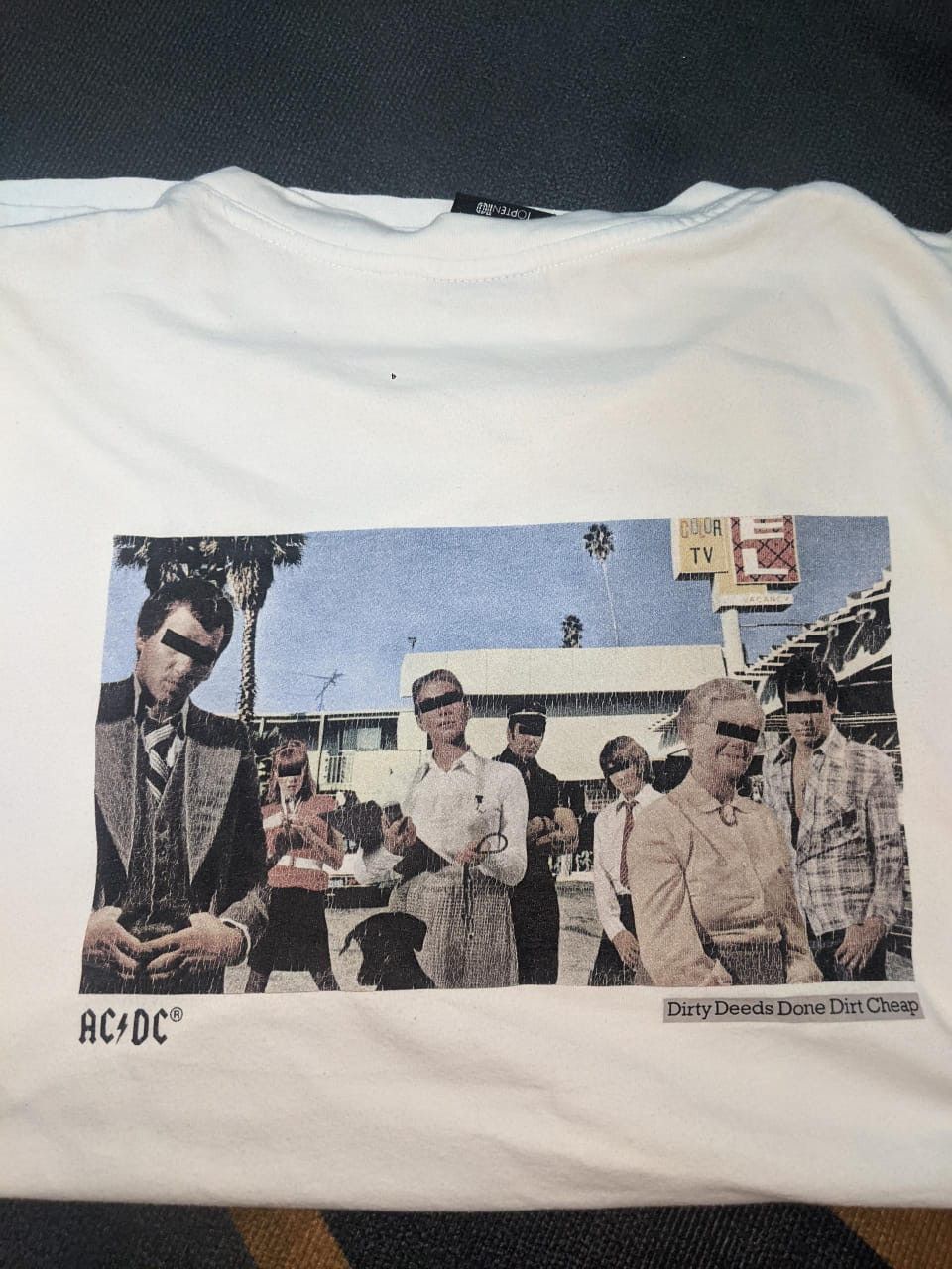 AC/DC × Band Tees ACDC X TopTen Size US L / EU 52-54 / 3 - 4 Thumbnail