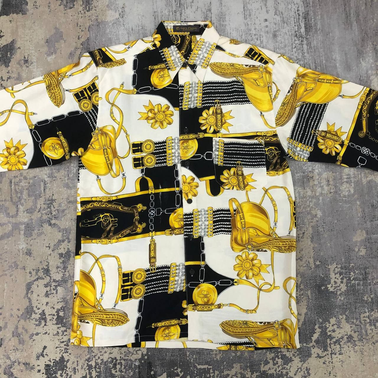 Other T503 VTG GARY PLAYER BLACK KNIGHT ART SHIRTS Size US M / EU 48-50 / 2 - 4 Thumbnail