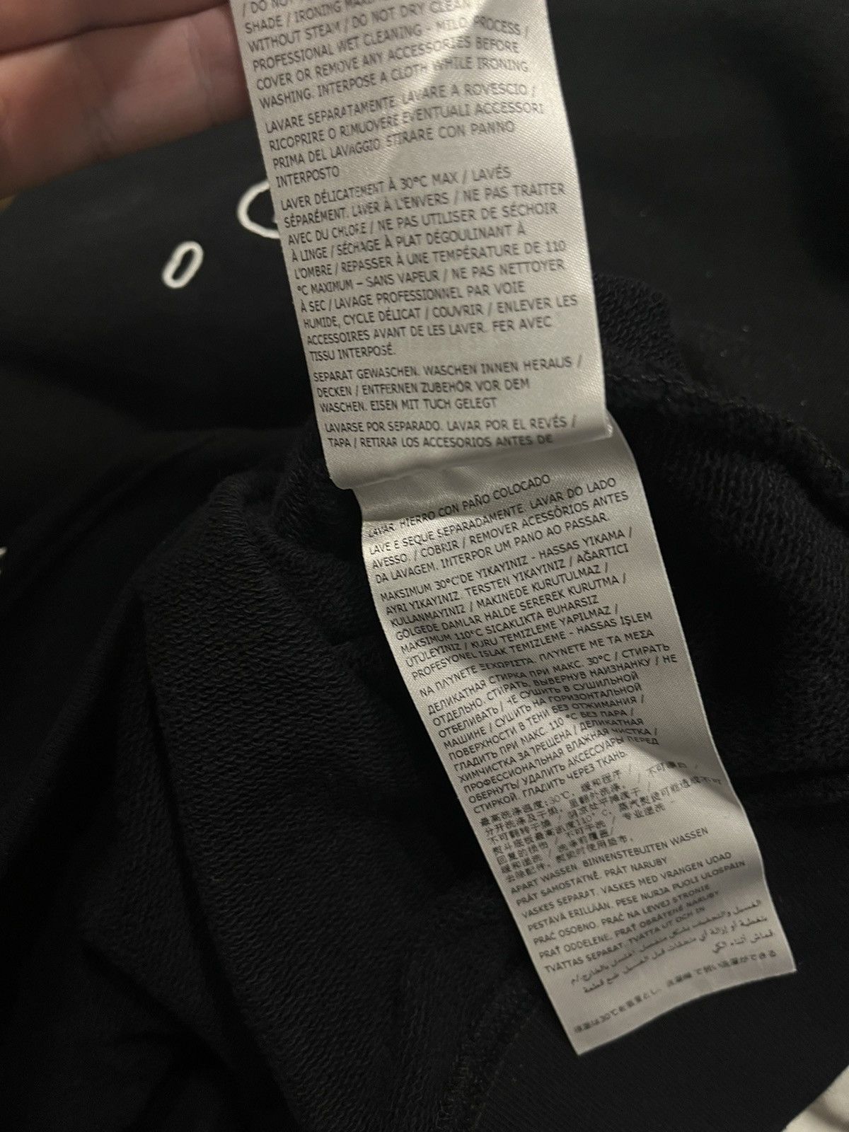Maison Margiela Maison margiela hoodie black boxy Size US M / EU 48-50 / 2 - 8 Thumbnail