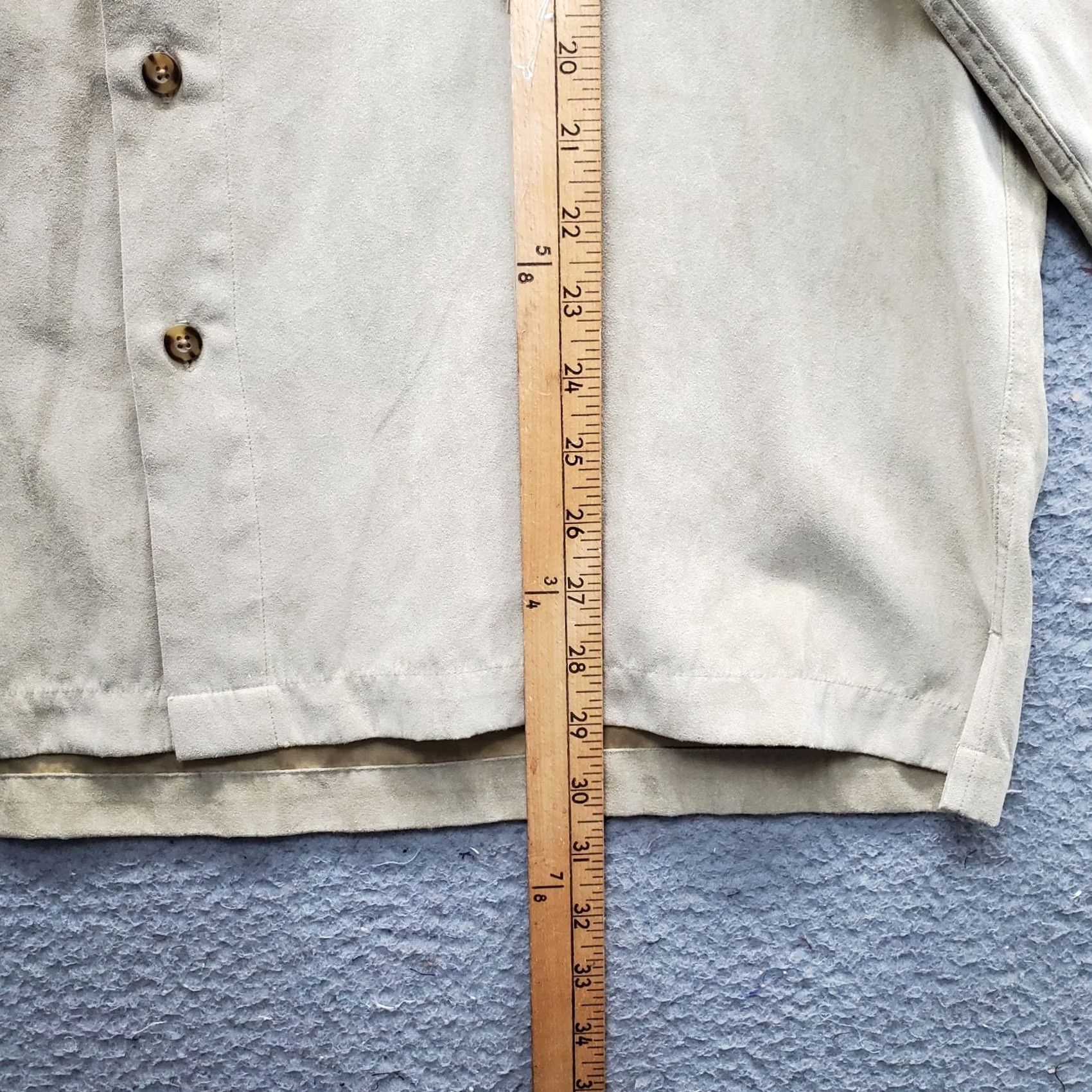 Vintage Cotton Reel Shirt Mens Large Brown Detail Pockets Side Slit Collared Button Up Size US L / EU 52-54 / 3 - 3 Thumbnail