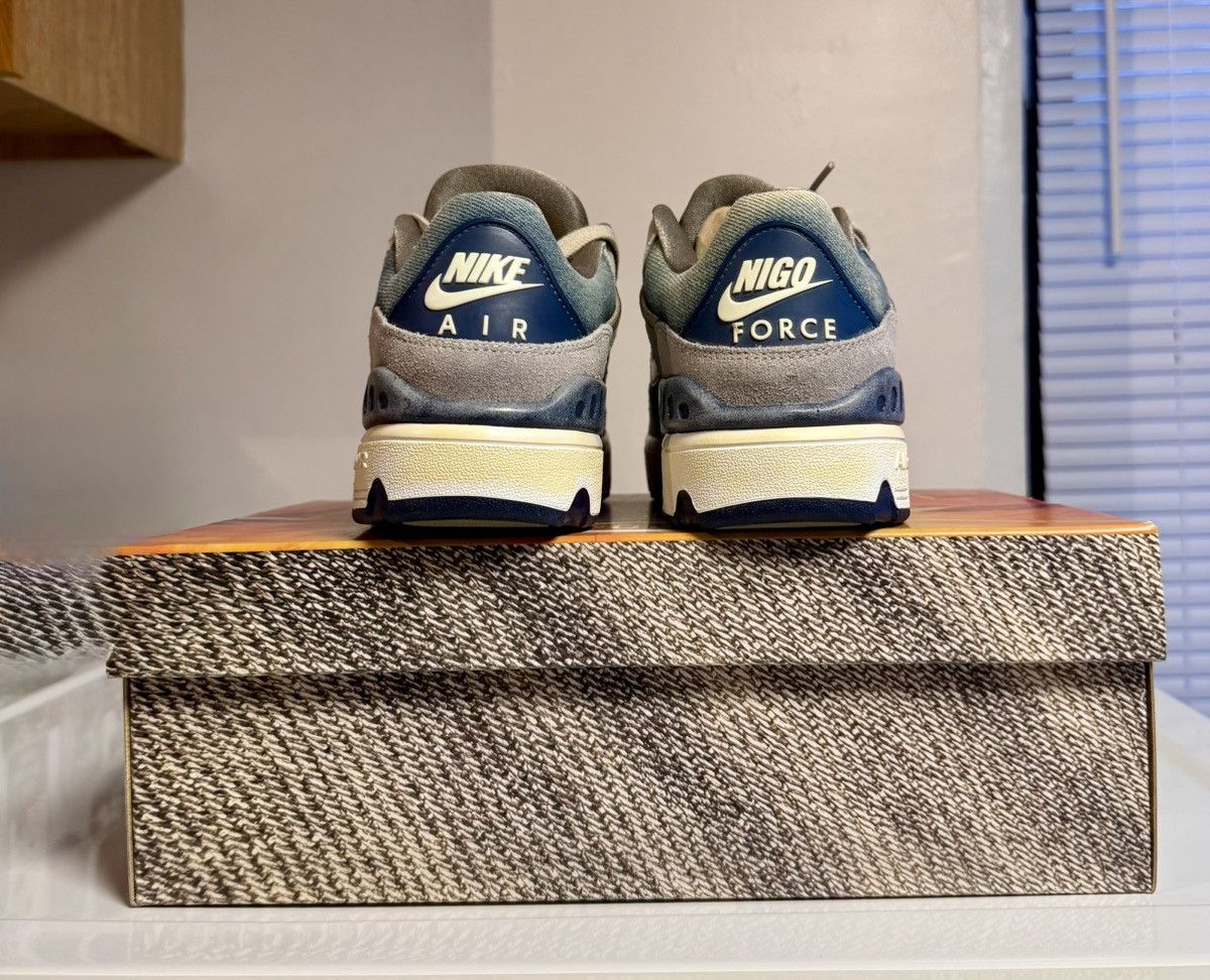 Nigo × Nike NIGO X LEVI'S X AIR FORCE 3 LOW 'OLIVE GREY' Size US 9 / EU 42 - 2 Thumbnail