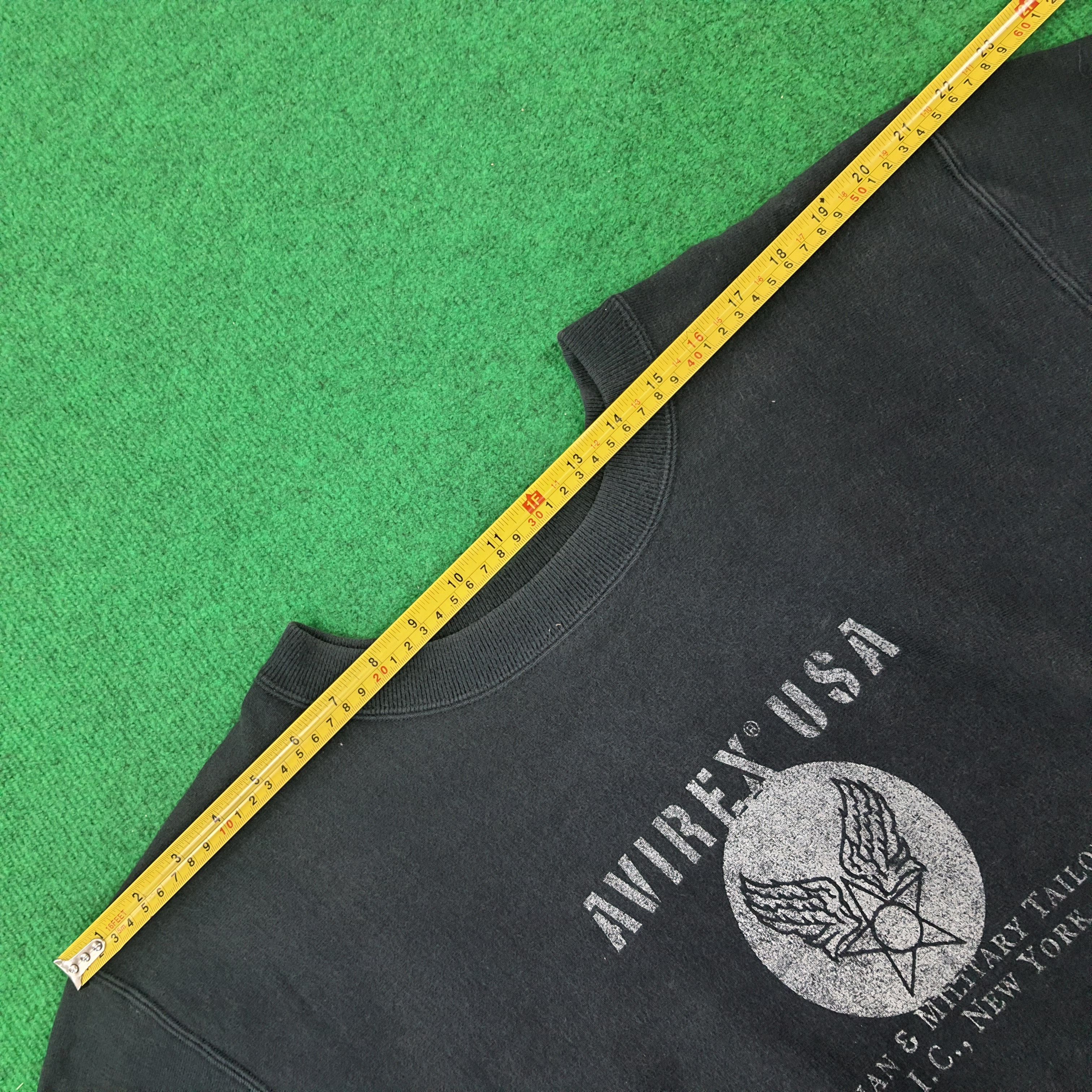 Avirex × Vintage Vintage Avirex USA New York Military Tailors Sweatshirts Size US L / EU 52-54 / 3 - 8 Thumbnail