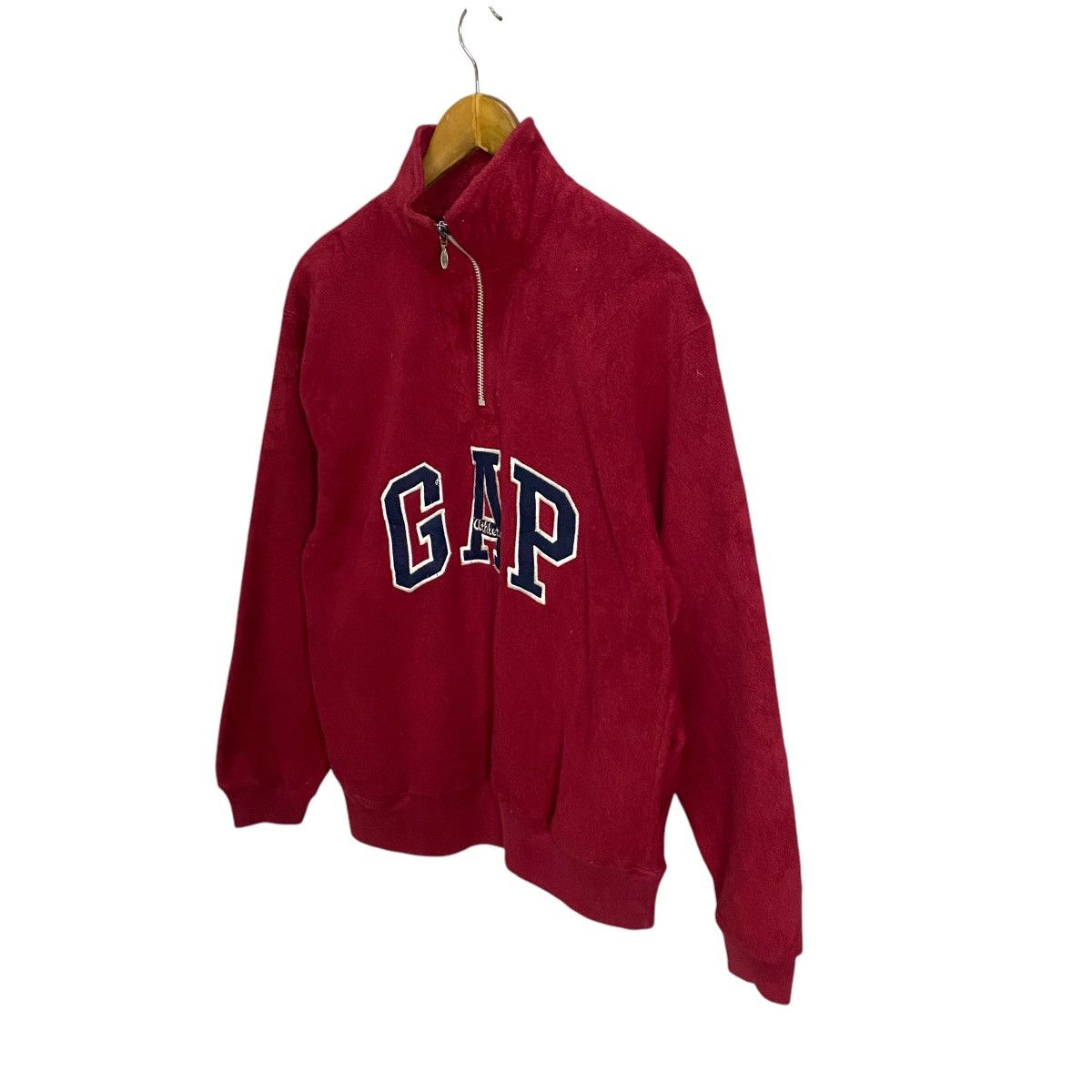 Gap × Vintage Vintage Gap Embroidered Logo Half Zipper fleece Size US XS / EU 42 / 0 - 2 Thumbnail