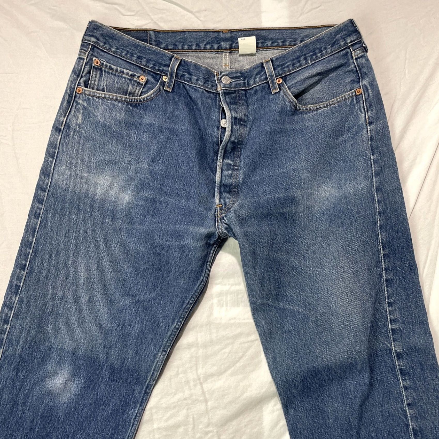 Levi's VINTAGE Levi's 501 Jeans Mens 38x30 Denim Pants Button Fly Red Tab Y2K Size US 38 / EU 54 - 4 Thumbnail