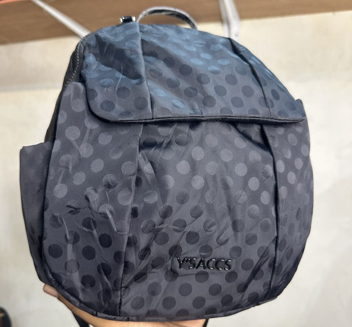 Designer × Japanese Brand × Yohji Yamamoto Y’saccs Yohji Yamamoto Mini Nylon Backpack Size ONE SIZE - 1 Thumbnail