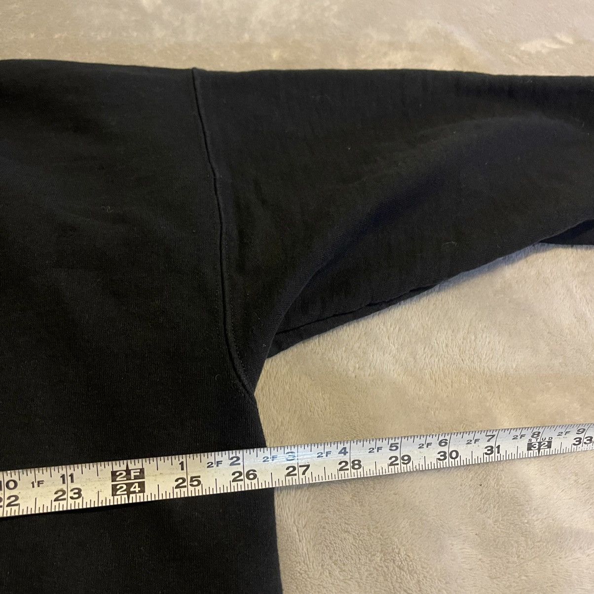 Hanes Vintage Skull Hoodie Men XL Black Sweatshirt Sweater 90s Size US XL / EU 56 / 4 - 6 Thumbnail