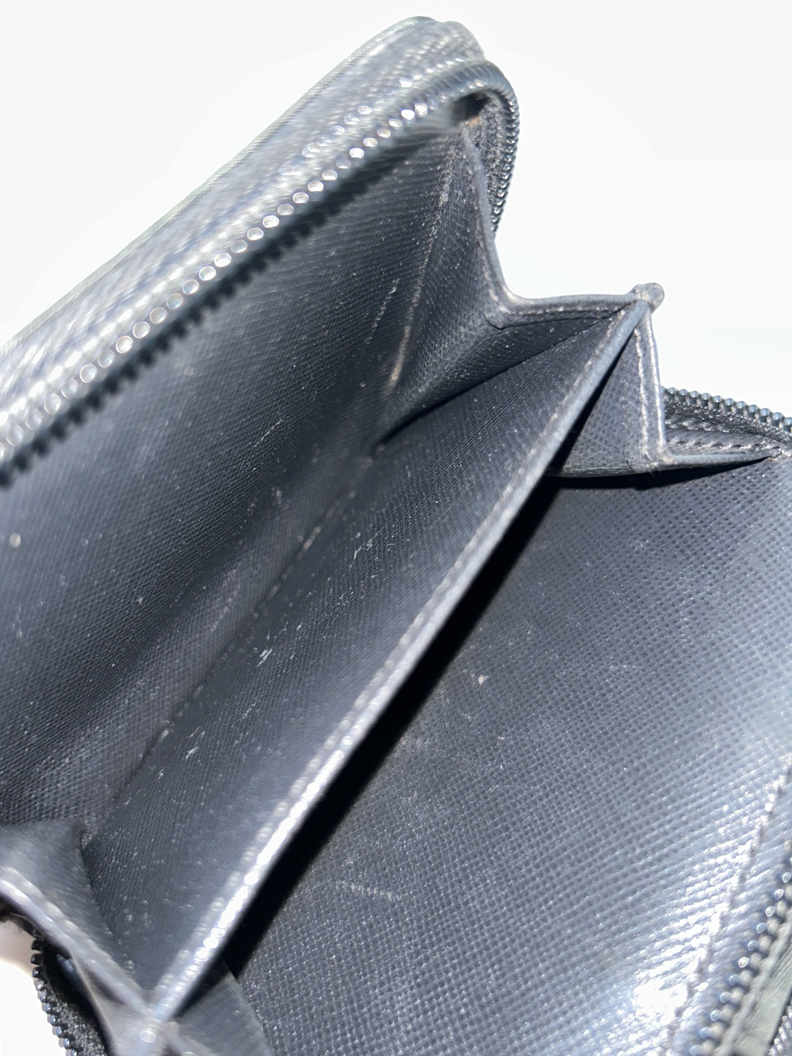 Prada Prada nylon saffiano leather triangle logo zip wallet Size ONE SIZE - 15 Thumbnail