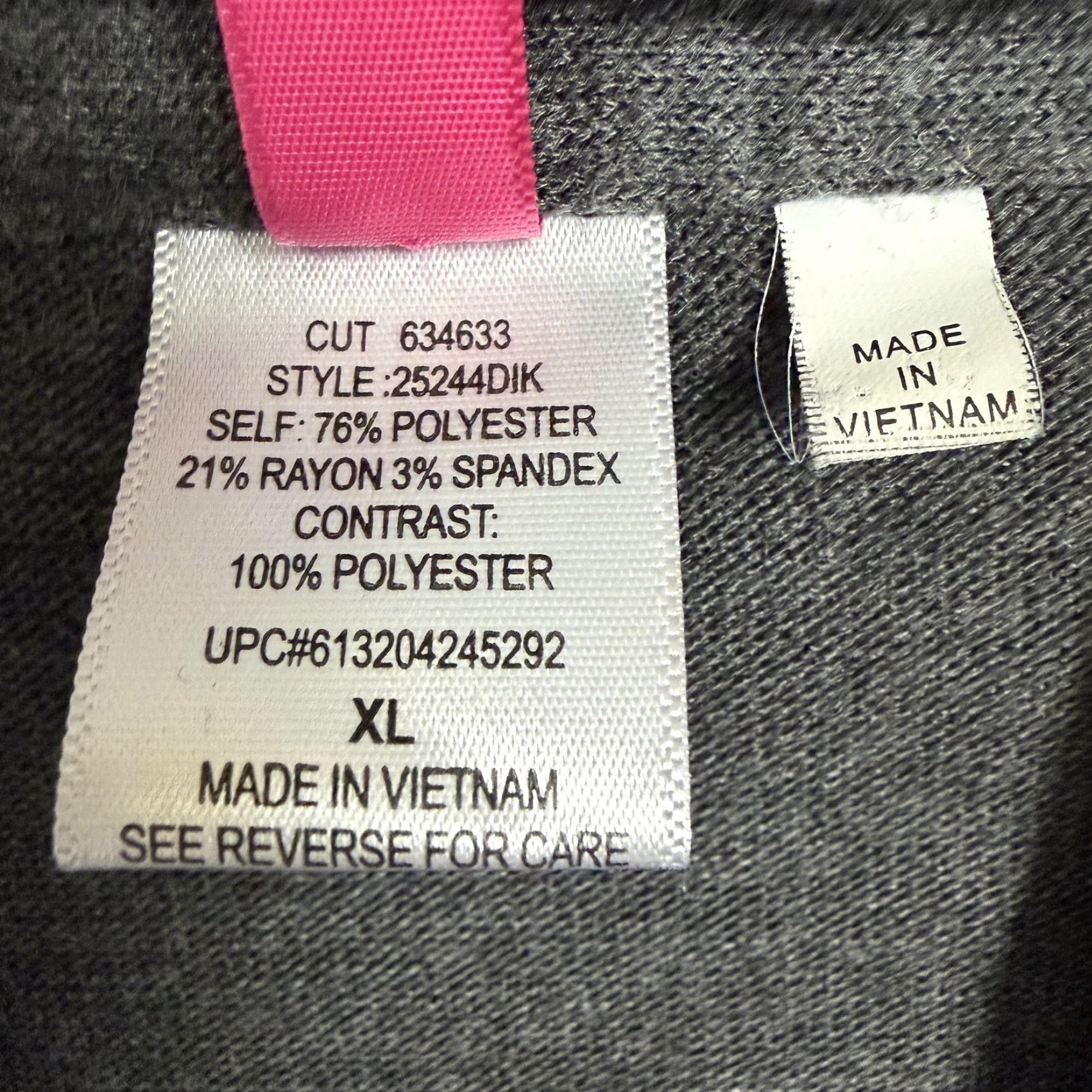 Vintage Cardigan Womens XL Gray Sequin Open Front Belted Gothic Party Girl Y2K Size XL / US 12-14 / IT 48-50 - 5 Thumbnail