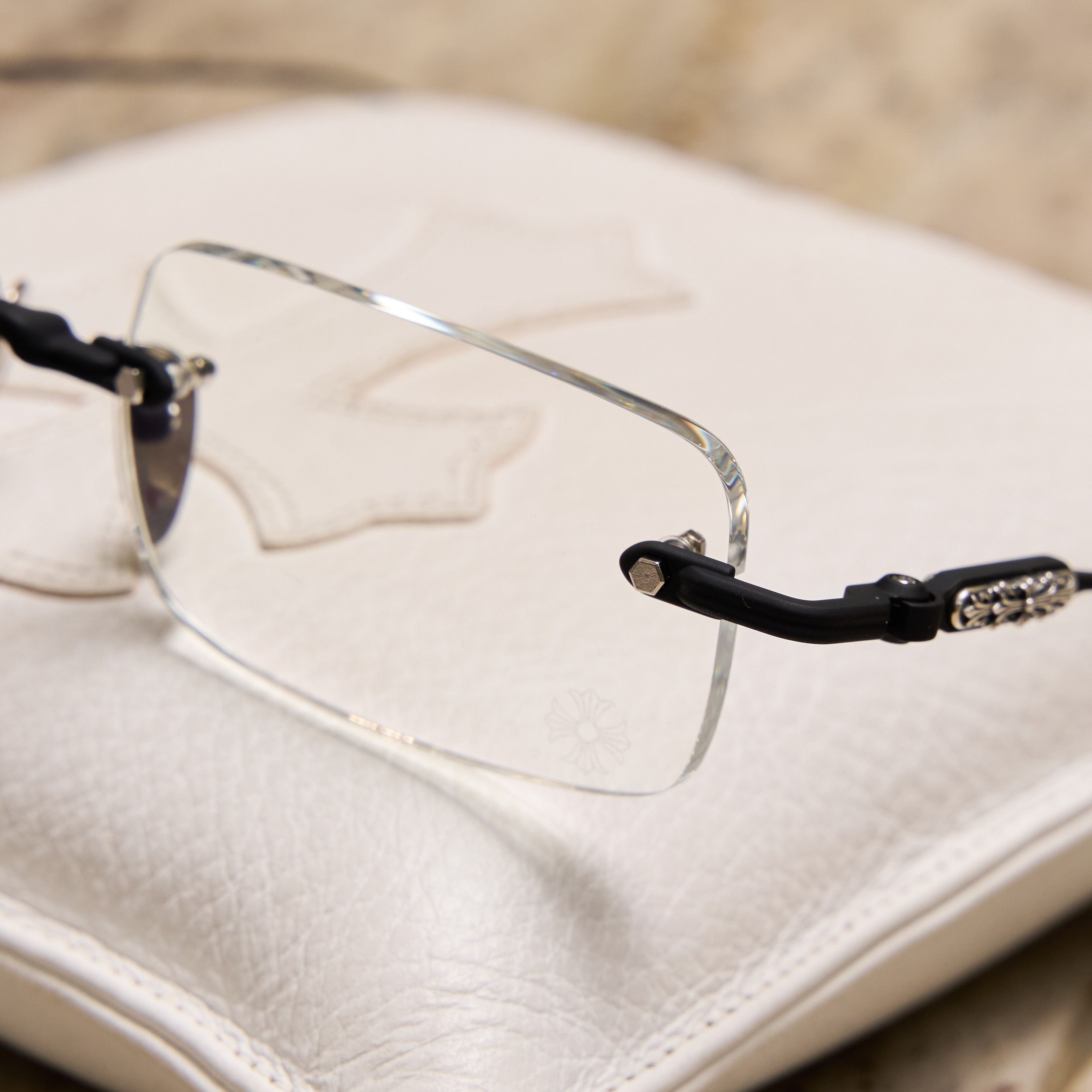 Chrome Hearts CHROME HEARTS SOFFFFFFFFERS II Matte Black/Shiny Silver Size ONE SIZE - 3 Thumbnail
