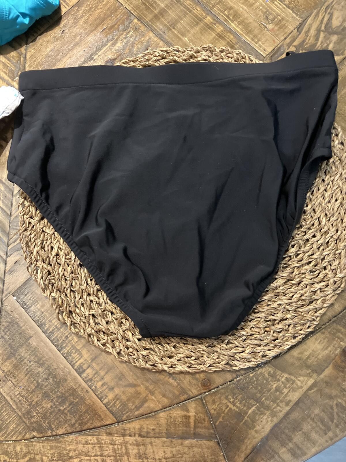 Other NWT Swim Solutions Black Tummy Control Bikini Bottoms Size ONE SIZE - 4 Thumbnail