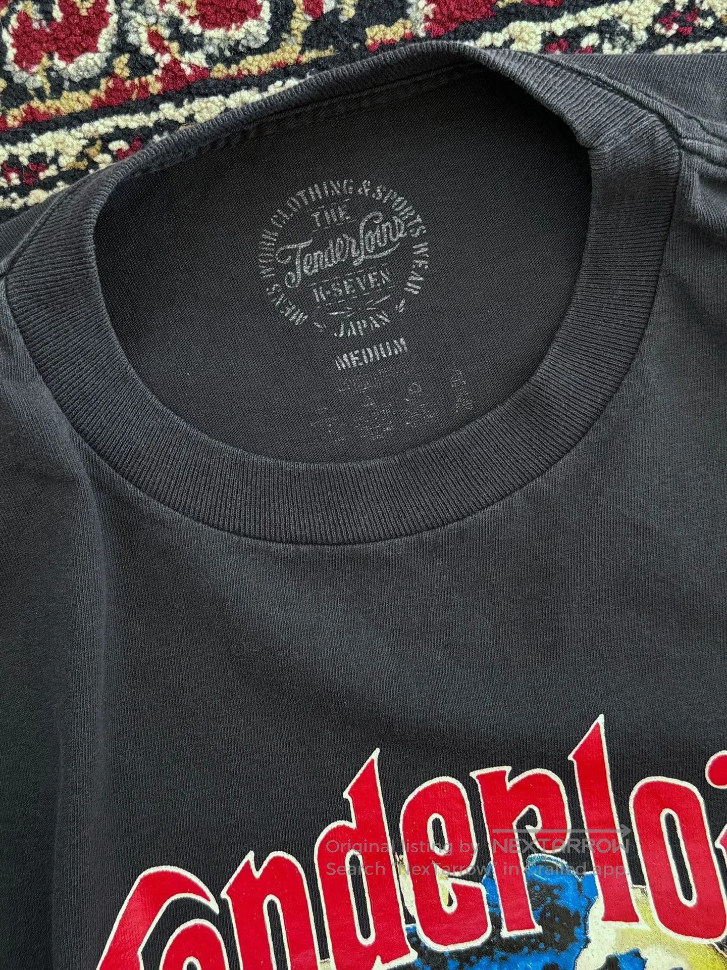 Tenderloin TENDERLOIN Old Nick Washed Gray Tee. Size US M / EU 48-50 / 2 - 4 Thumbnail