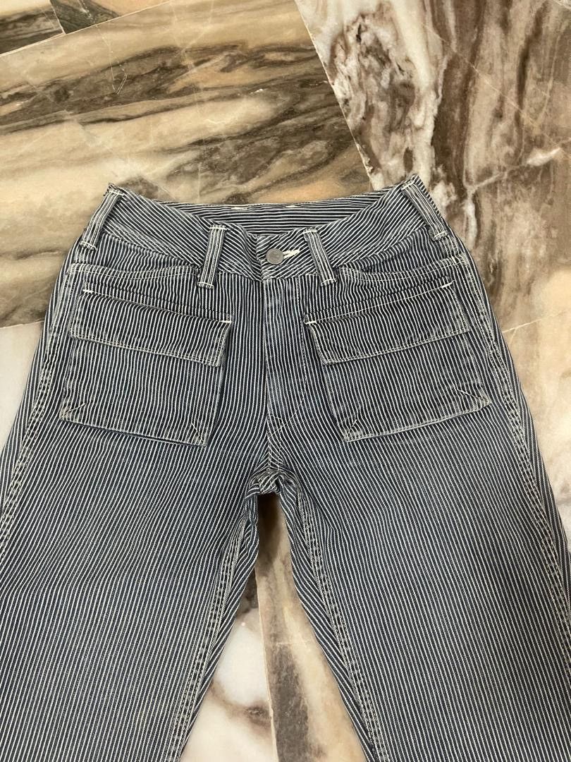 45rpm 45rpm Hickory Denim Bush pants Inspired Kapital Size 26" / US 2 / IT 38 - 2 Thumbnail