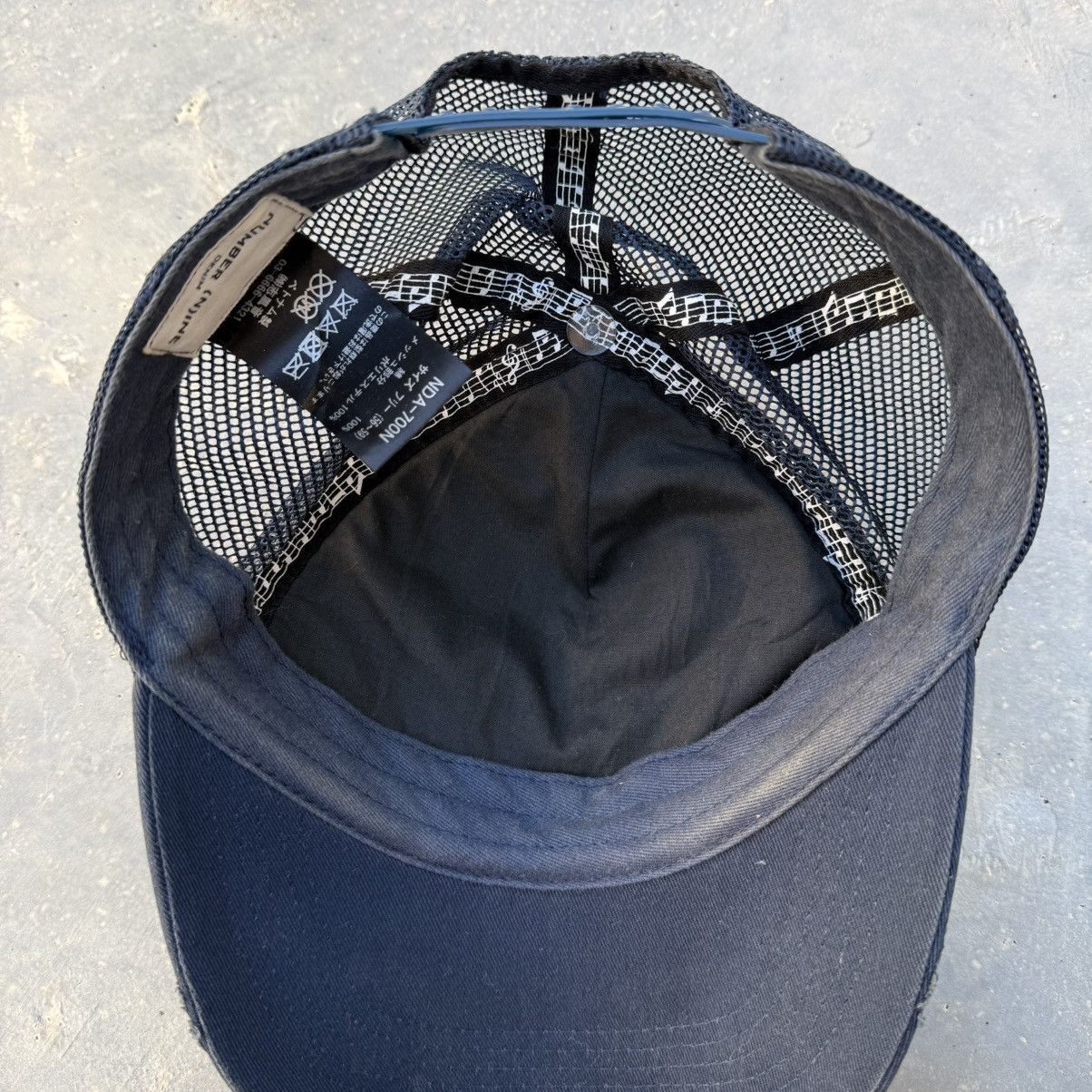 Number (N)ine Number (N)ine Denim Trucker Cap Size ONE SIZE - 4 Thumbnail