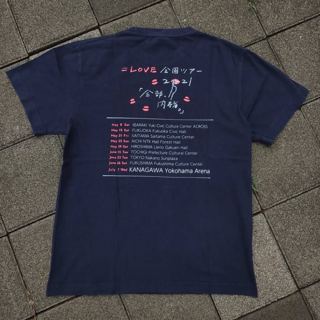 Band Tees =LOVE Equal Love Tour 2021 Maika Sasaki Size US M / EU 48-50 / 2 - 2 Thumbnail