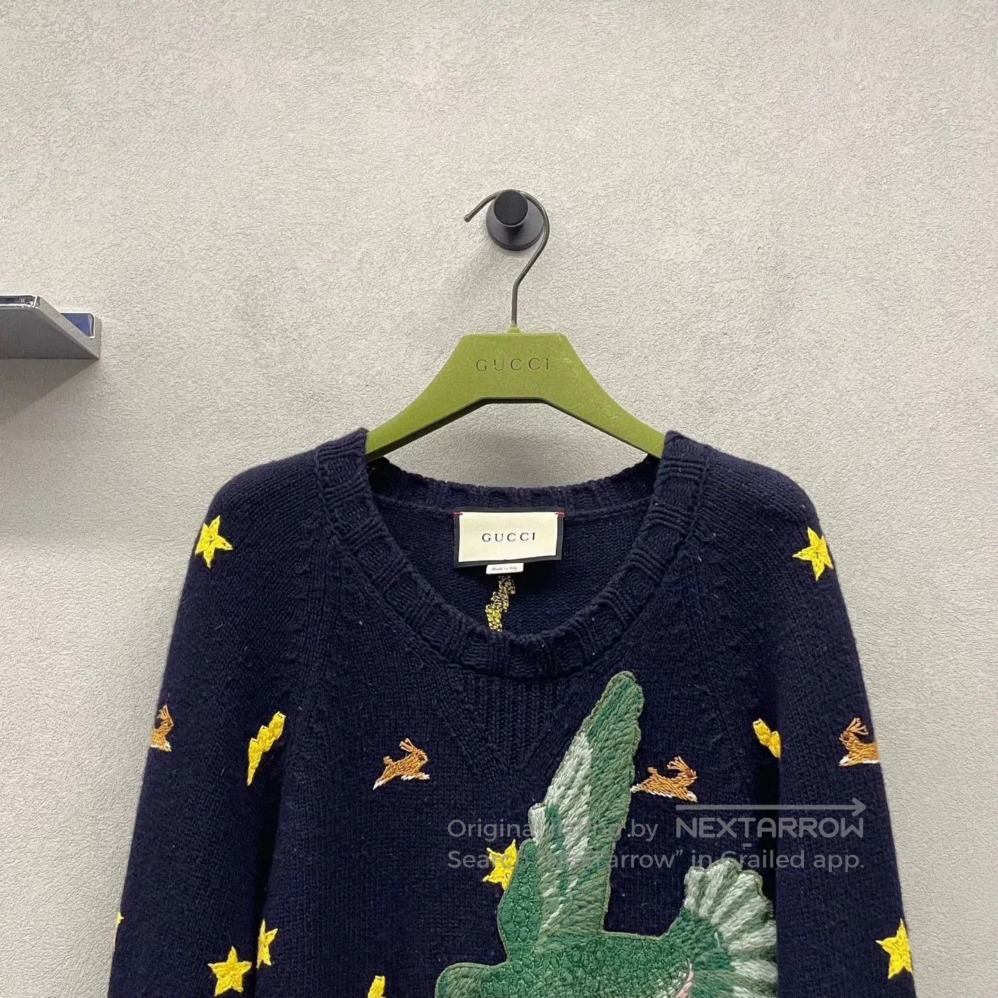 Gucci Gucci Embroidered Print Sweater. Size S / US 4 / IT 40 - 4 Thumbnail