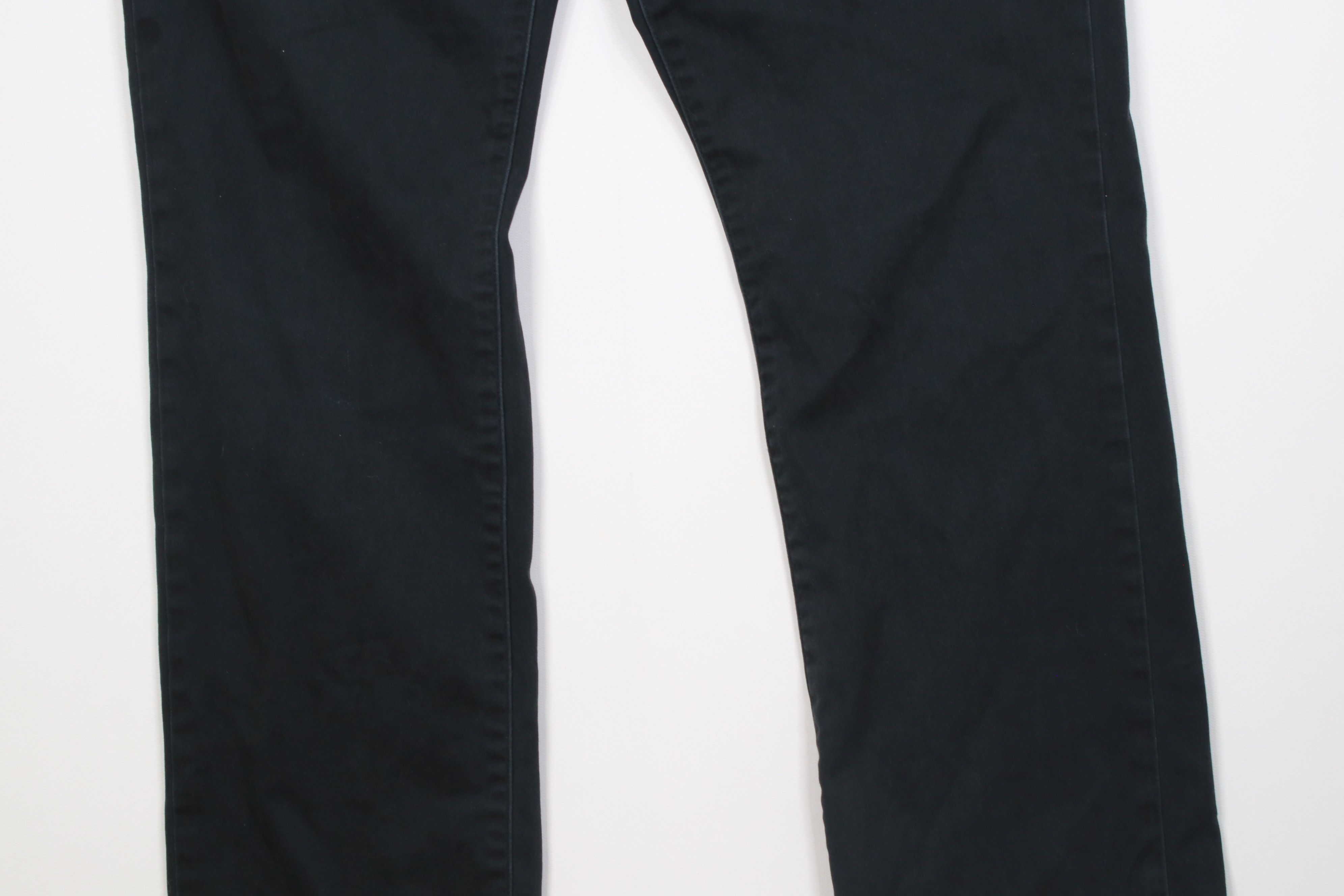 Polo Ralph Lauren Vintage Y2K Ralph Lauren Slim Straight Leg Pants Black Size US 33 - 3 Thumbnail