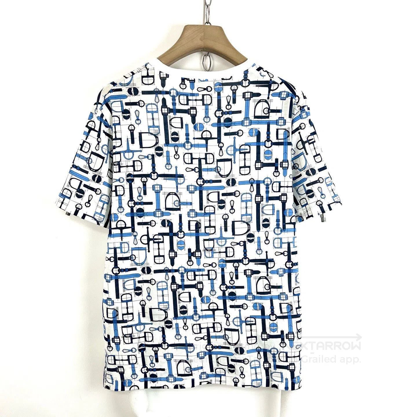 Hermes Hermes Pig Nose Short-Sleeve T-Shirt. Size M / US 6-8 / IT 42-44 - 2 Thumbnail