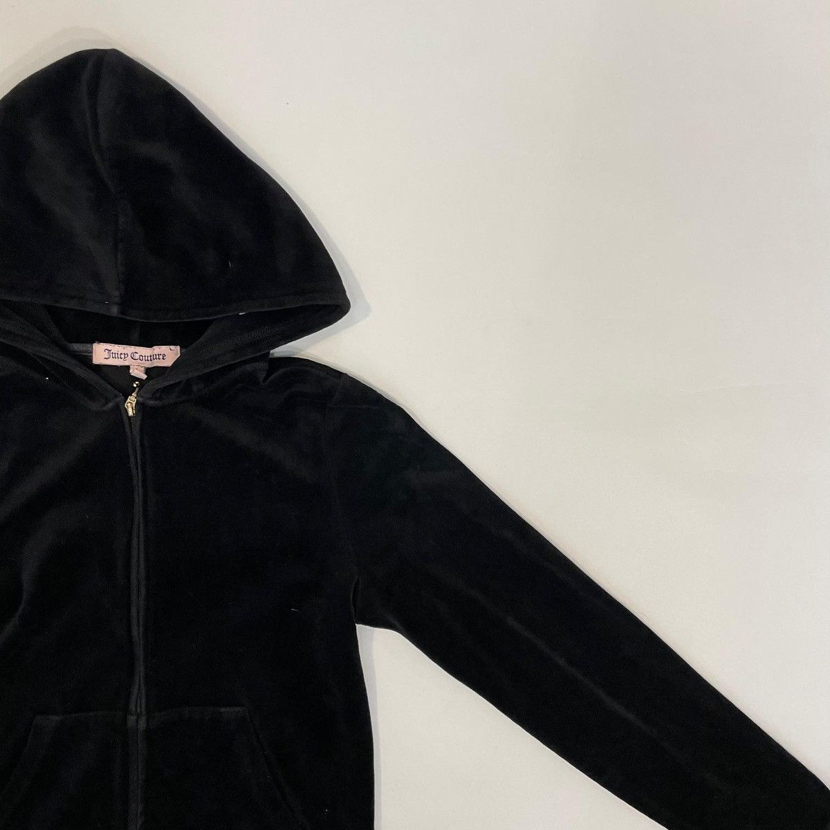 Juicy Couture Juicy Couture Black Hoodie Zip y2k Size XS / US 0-2 / IT 36-38 - 2 Thumbnail