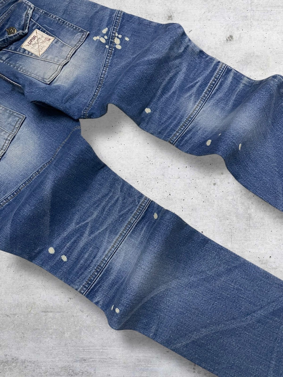 Japanese Brand VINTAGE JAPAN DESIGNER CRAFTED PREMIUM SPLASH OG DENIM Size US 32 / EU 48 - 15 Thumbnail