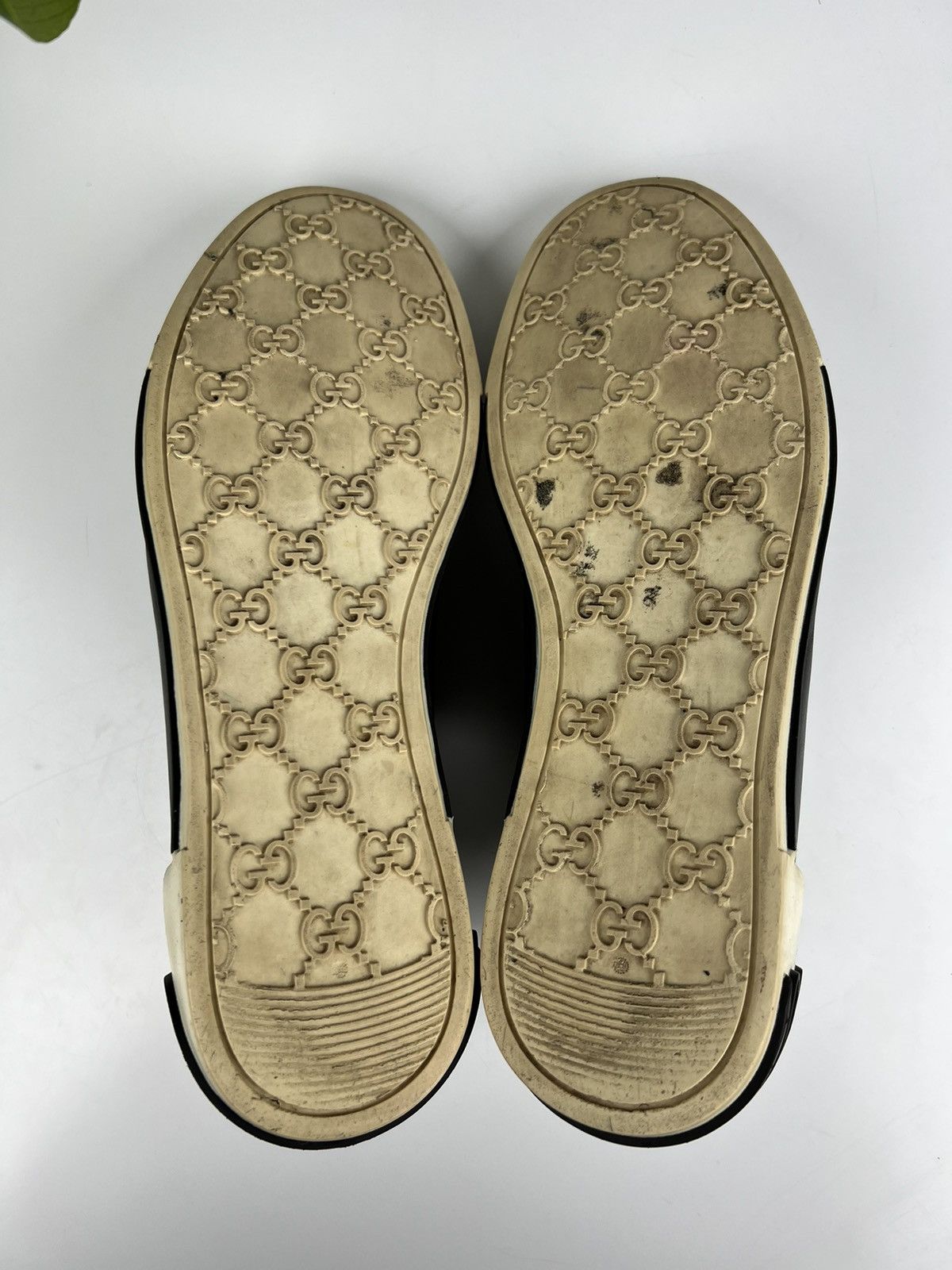Gucci GUCCI Sneakers Low Top Leather Shoes BOULEVARD Web Stripes Size US 8.5 / EU 41-42 - 11 Thumbnail