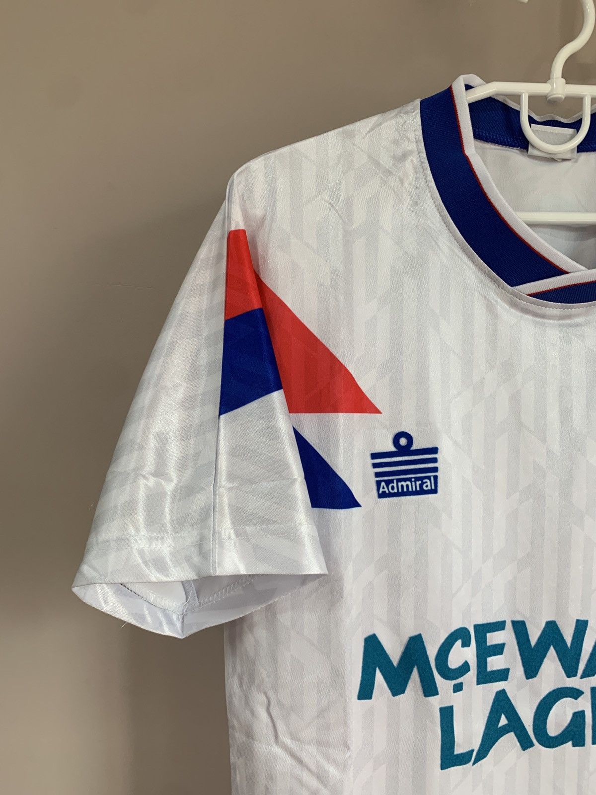 Vintage Glasgow Rangers Home Football Shirt Admiral Soccer Jersey M Size US M / EU 48-50 / 2 - 3 Thumbnail