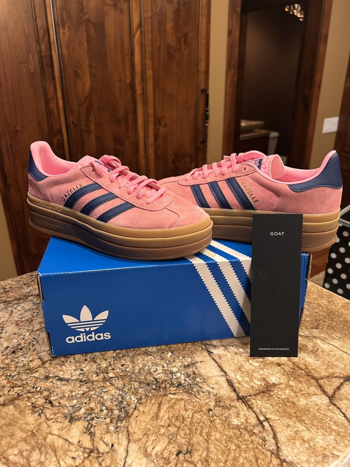 Adidas Gazelle Bold 'Pink Glow Gum'