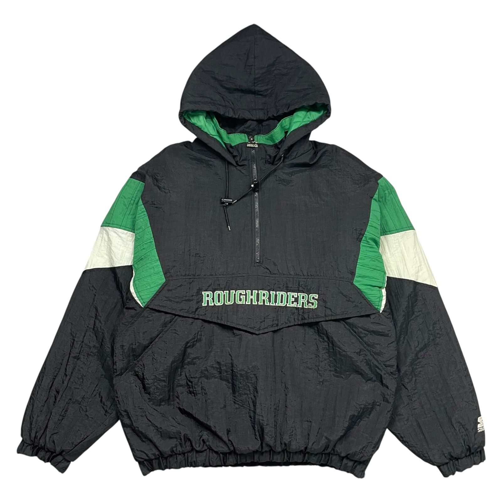 RARE 90s CFL SASKATCHEWAN ROUGHRIDERS STARTER PUFFER JACKET