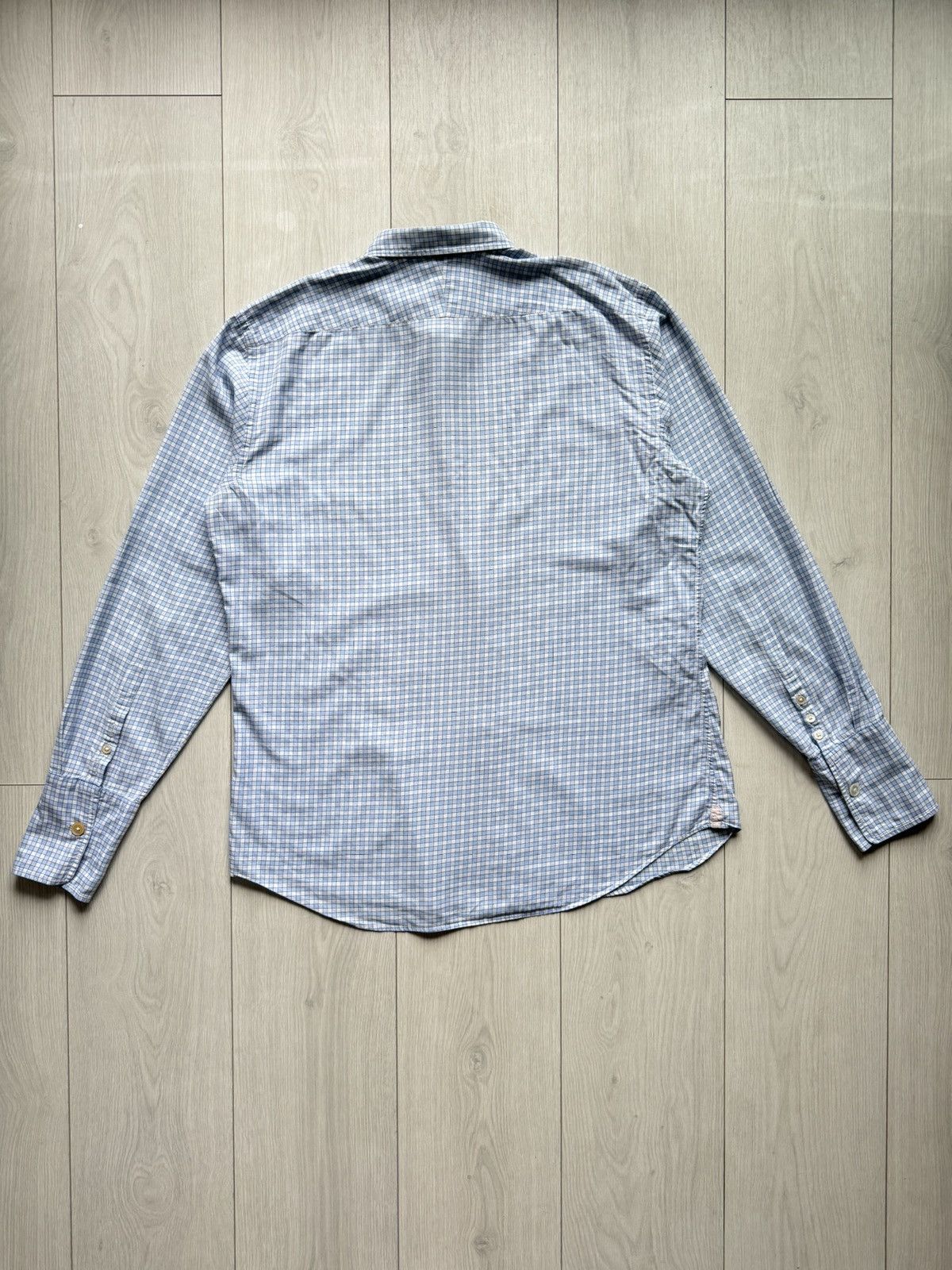 Paul Smith Paul Smith Mens Plaid slim fit shirt long sleeve size XL Size US XL / EU 56 / 4 - 4 Thumbnail