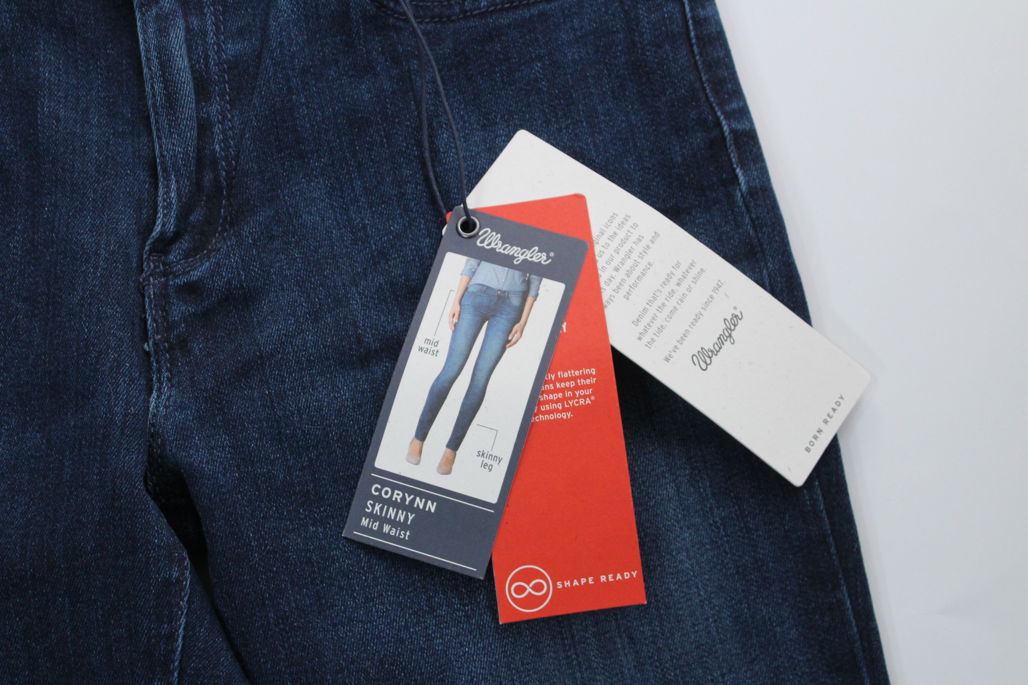 Wrangler Wrangler Skinny Jeans Womens Size 28/34 New Authentic Size 28" / US 6 / IT 42 - 4 Thumbnail