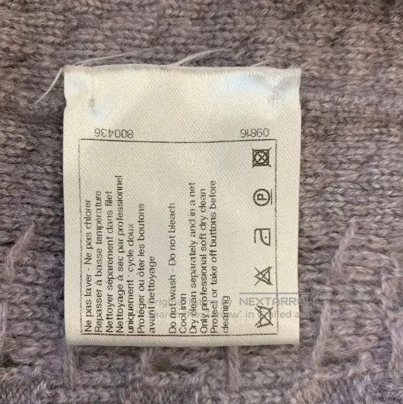 Chanel Chanel Gray Wool Cardigan with Pink Trim . Size XS / US 0-2 / IT 36-38 - 6 Thumbnail