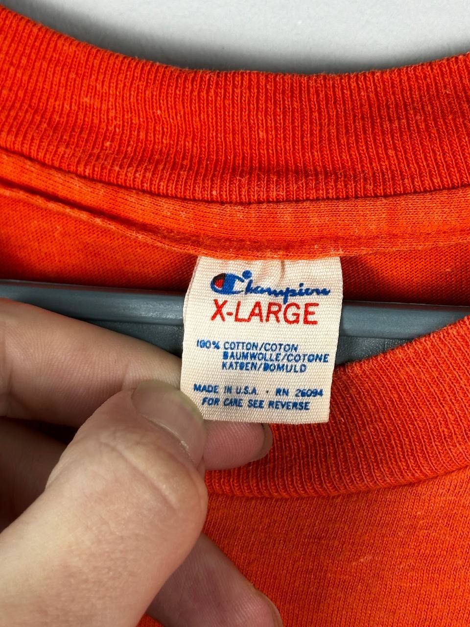 Champion 90s UNIVERSITY ILLINOIS Logo Champion Single Stitch T Shirt Size US L / EU 52-54 / 3 - 8 Thumbnail