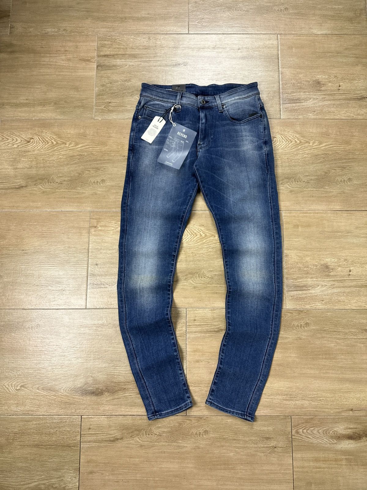 G-Star NEW🏷️ G-Star Raw Revend Super Slim Stretch Denim Jeans Size US 31 - 1 Thumbnail