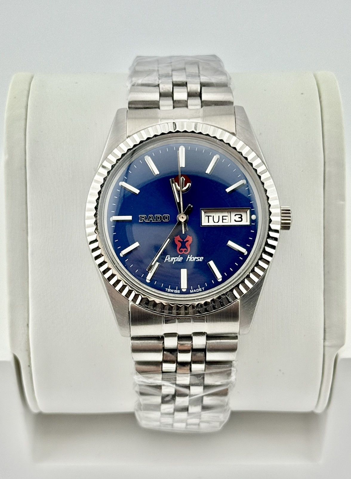 Rado Automatic Men's Watch Blue Dial 36mm Swiss Mechanical
