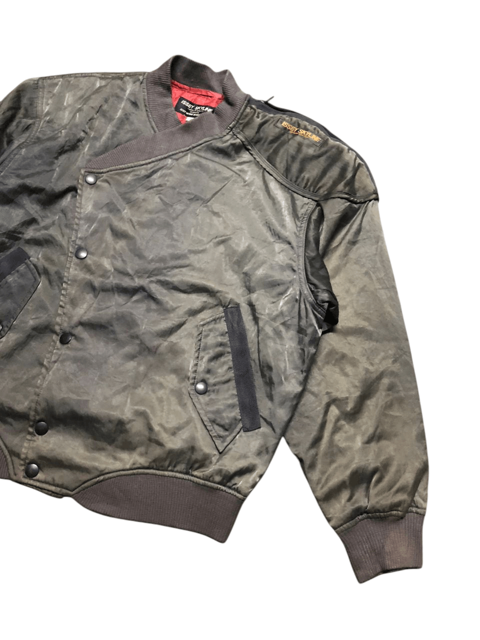Issey Miyake 80s Issey Skyline By Issey Miyake Studio Bomber Jacket Size US M / EU 48-50 / 2 - 7 Thumbnail