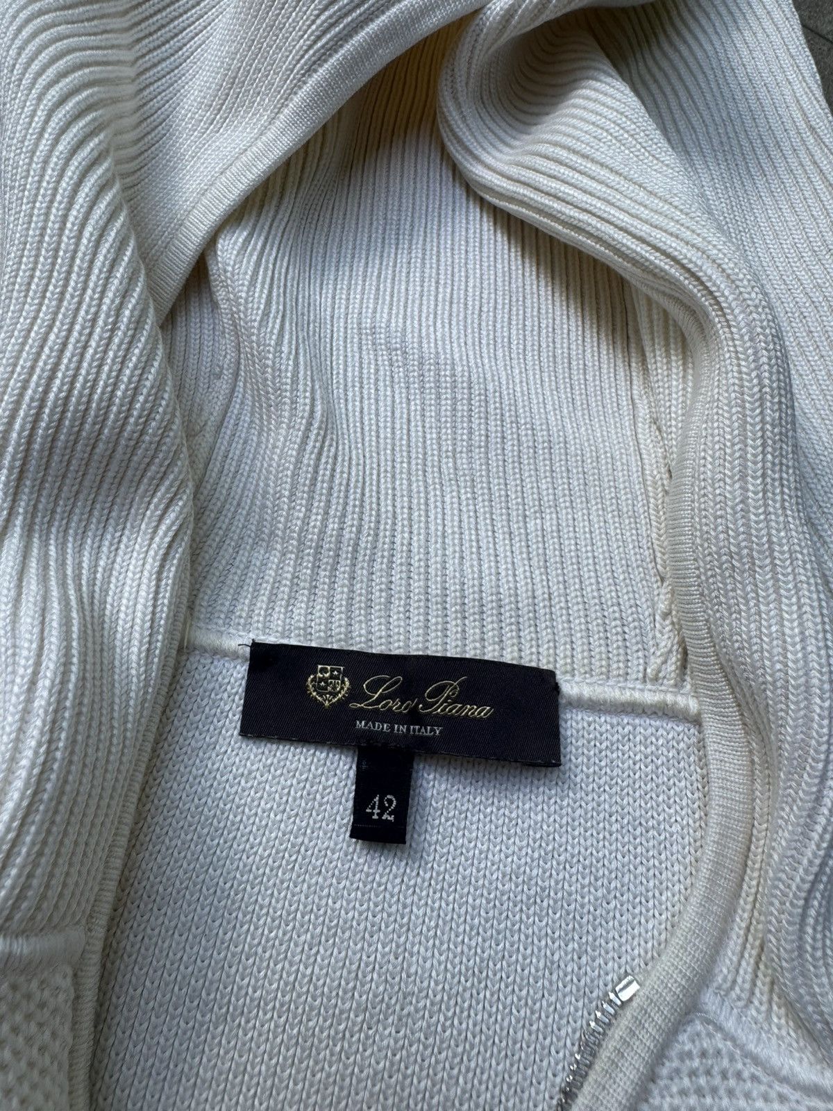 Loro Piana Loro Piana Silk Cardigan Short Sleeve Size US M / EU 48-50 / 2 - 2 Thumbnail