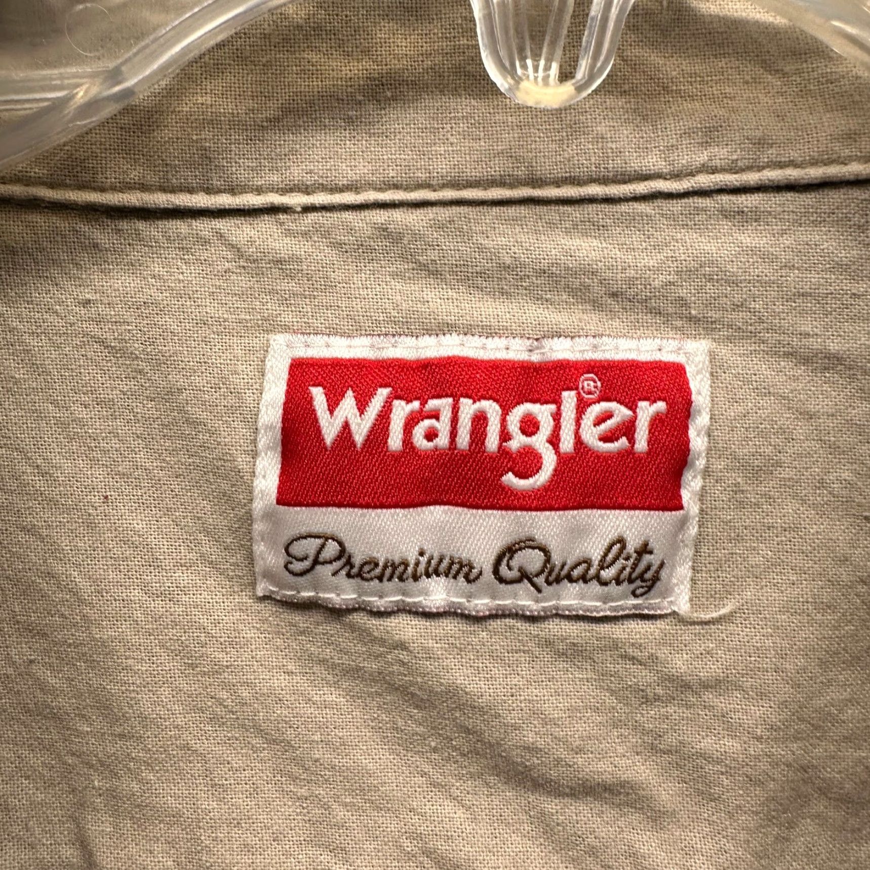 Wrangler Wrangler Shirt 3XL Blue Cotton Canvas Button-Up Workwear Mens Shirt Size US XXL / EU 58 / 5 - 6 Thumbnail