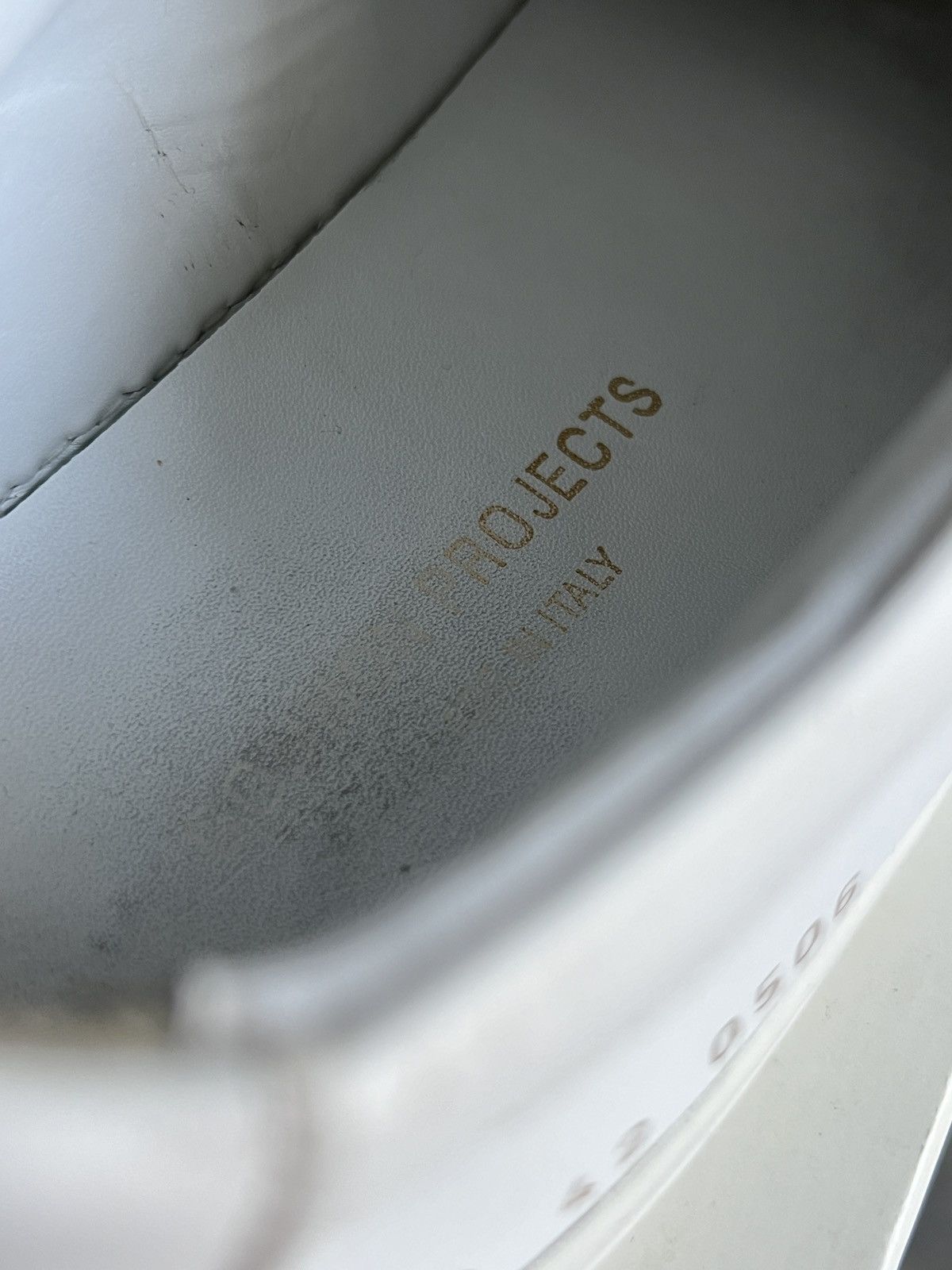 Common Projects Common Projects - Achilles Low top sneakers (white) Size US 9 / EU 42 - 11 Thumbnail