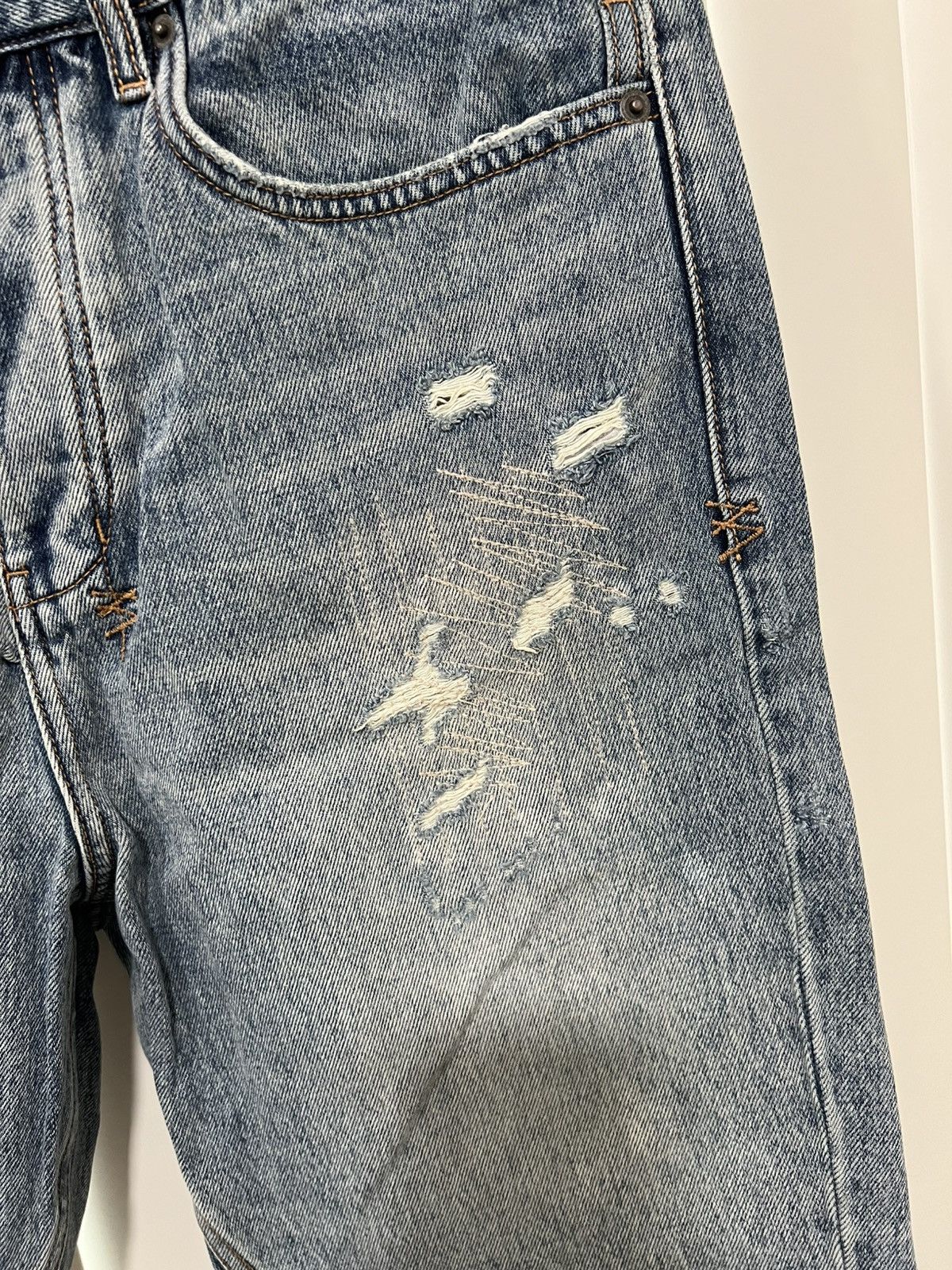 Ksubi Ksubi Wolf Denim Short Rekonize Ruins Size US 34 / EU 50 - 4 Thumbnail