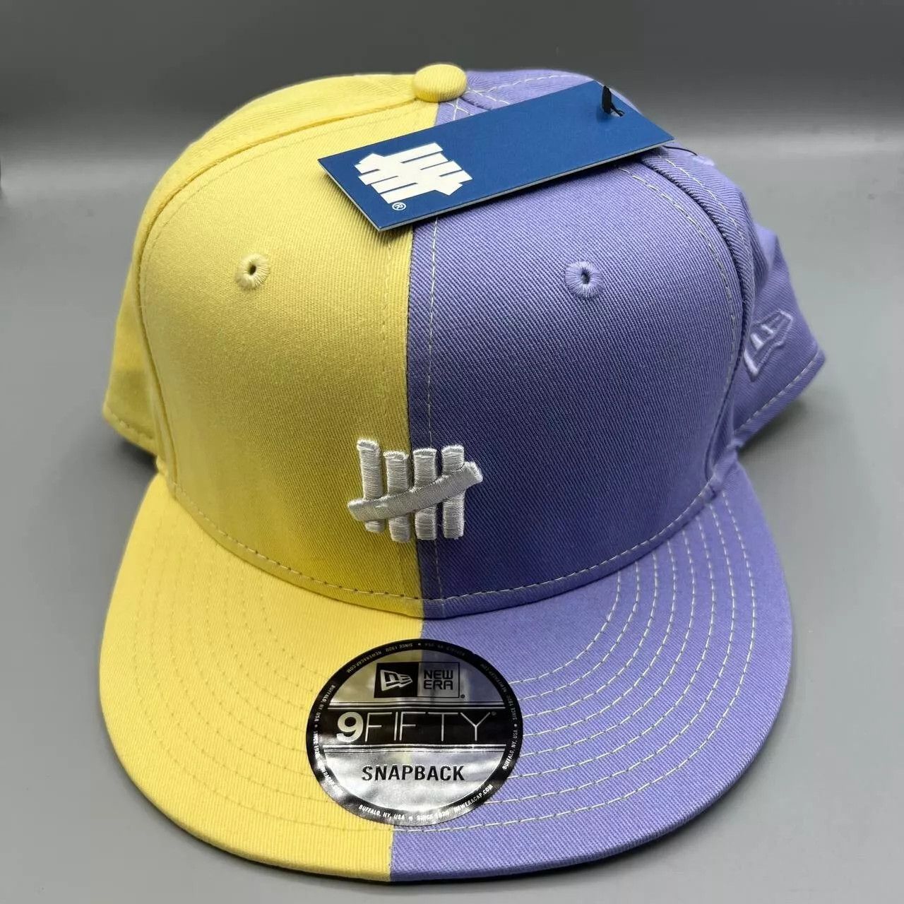 New Era Undefeated Hat Men Yellow 9Fifty New Era Snap Back Cap New Size ONE SIZE - 1 Thumbnail