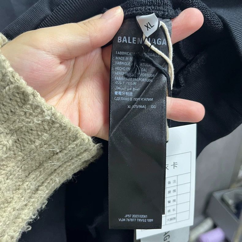 Balenciaga Balenciaga Latest Black Tape Coke Printed Logo Hoodie-2506 Size US XL / EU 56 / 4 - 3 Thumbnail