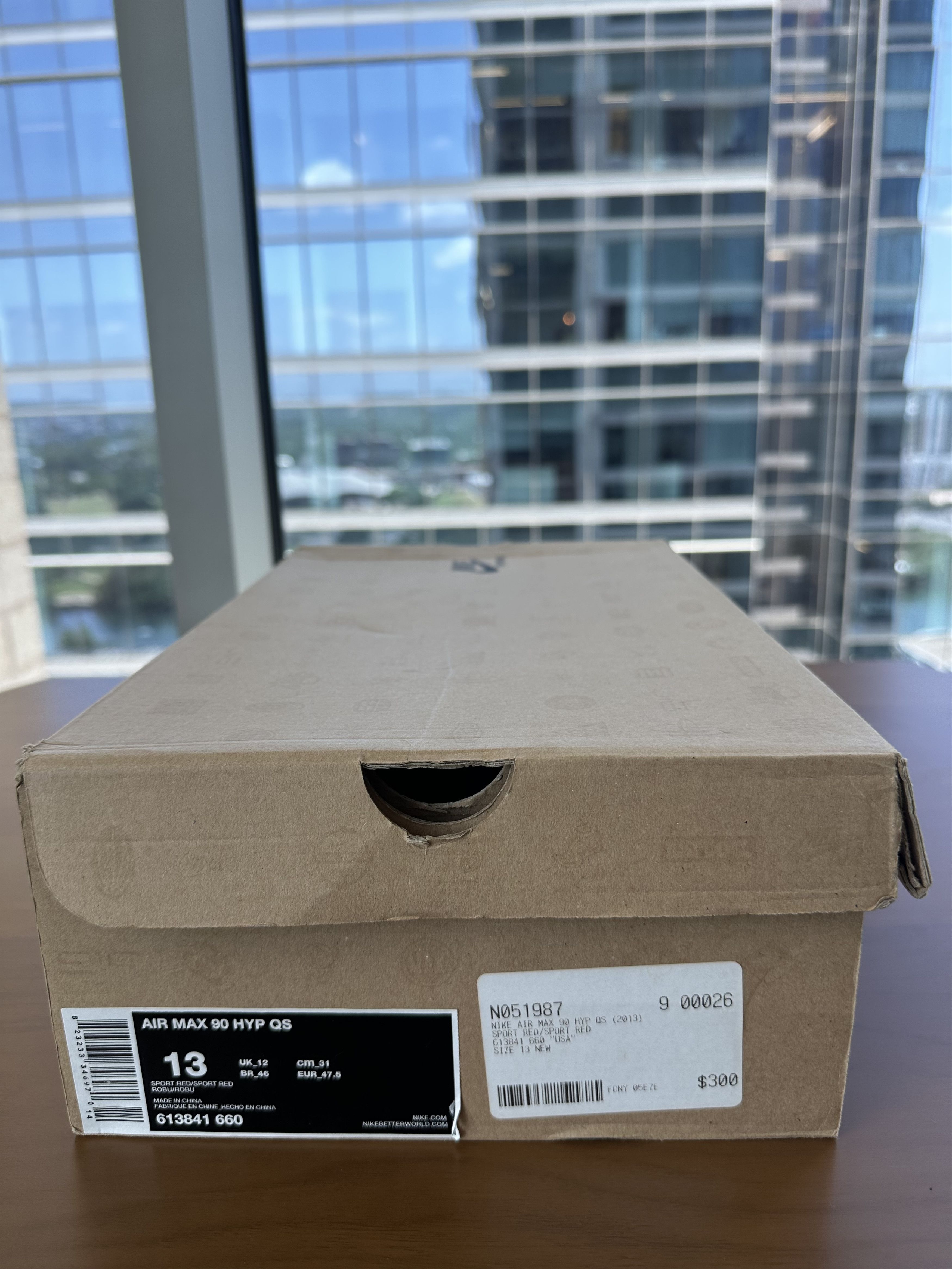 Nike Air max 90 Hyp Triple Red Size US 13 / EU 46 - 4 Thumbnail