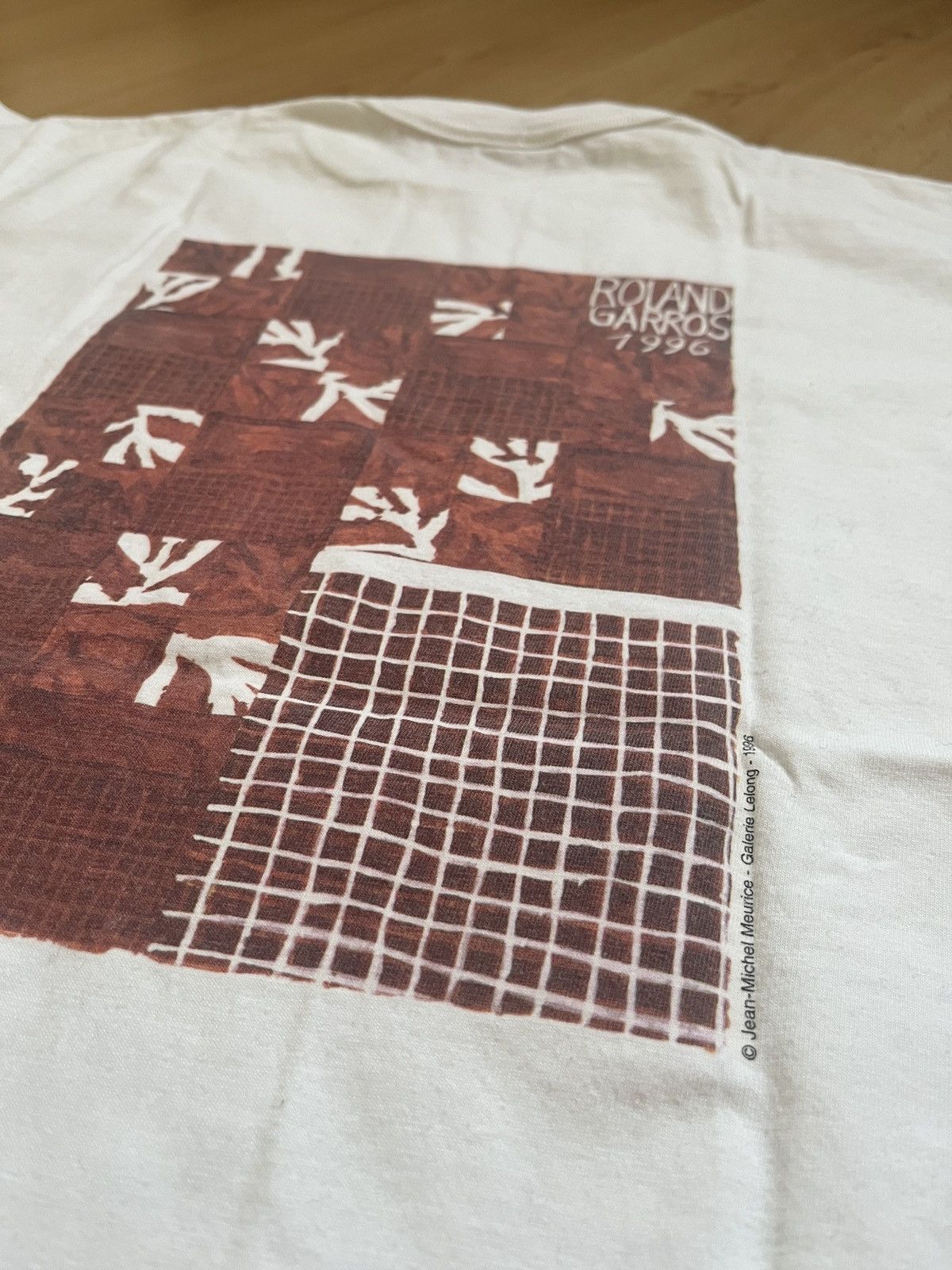 Other Roland Garros 1996 art vintage tee Size US L / EU 52-54 / 3 - 5 Thumbnail