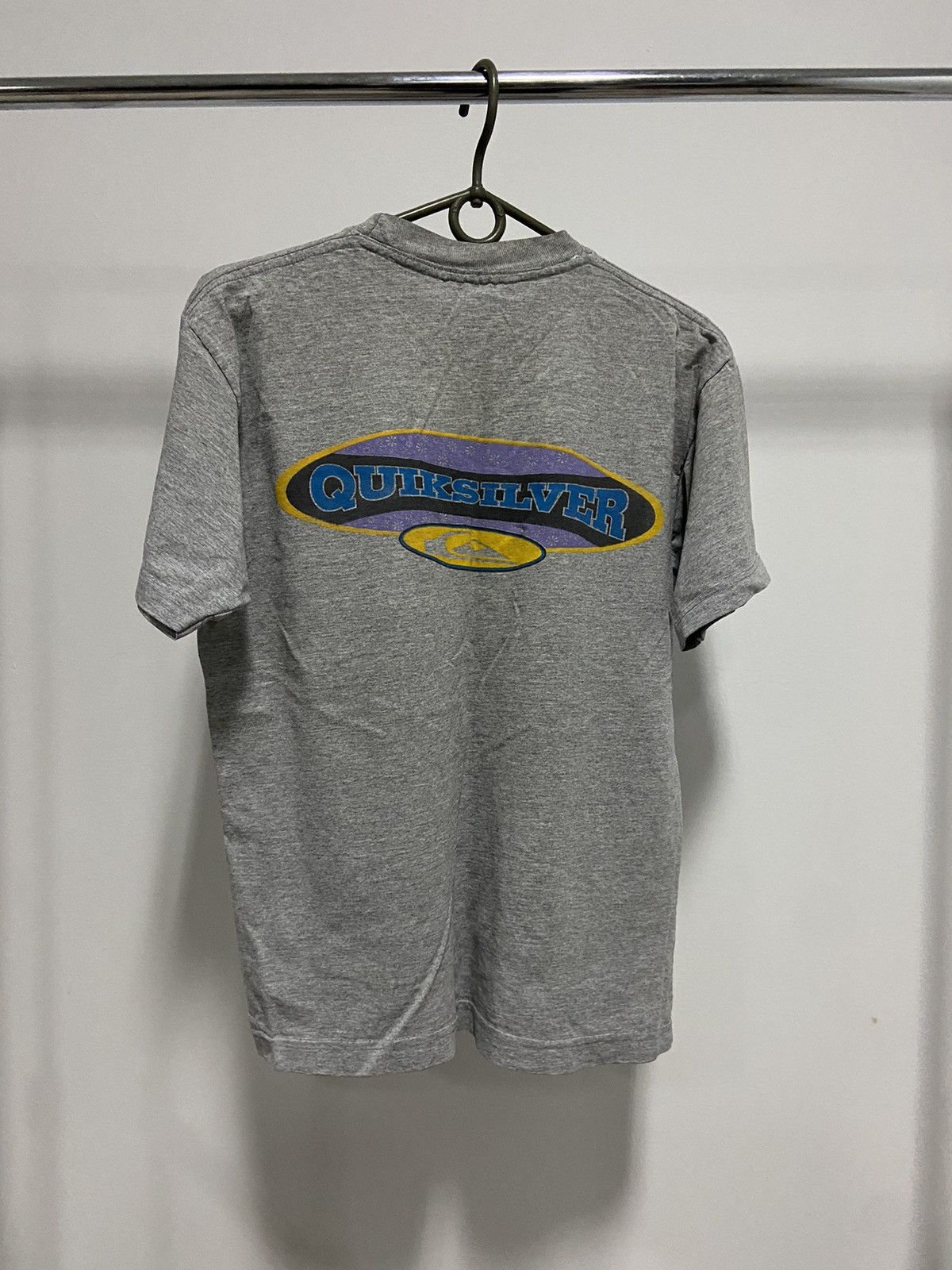 Quiksilver × Vintage Quiksilver t shirt big logo vintage tee skate Size US M / EU 48-50 / 2 - 1 Thumbnail