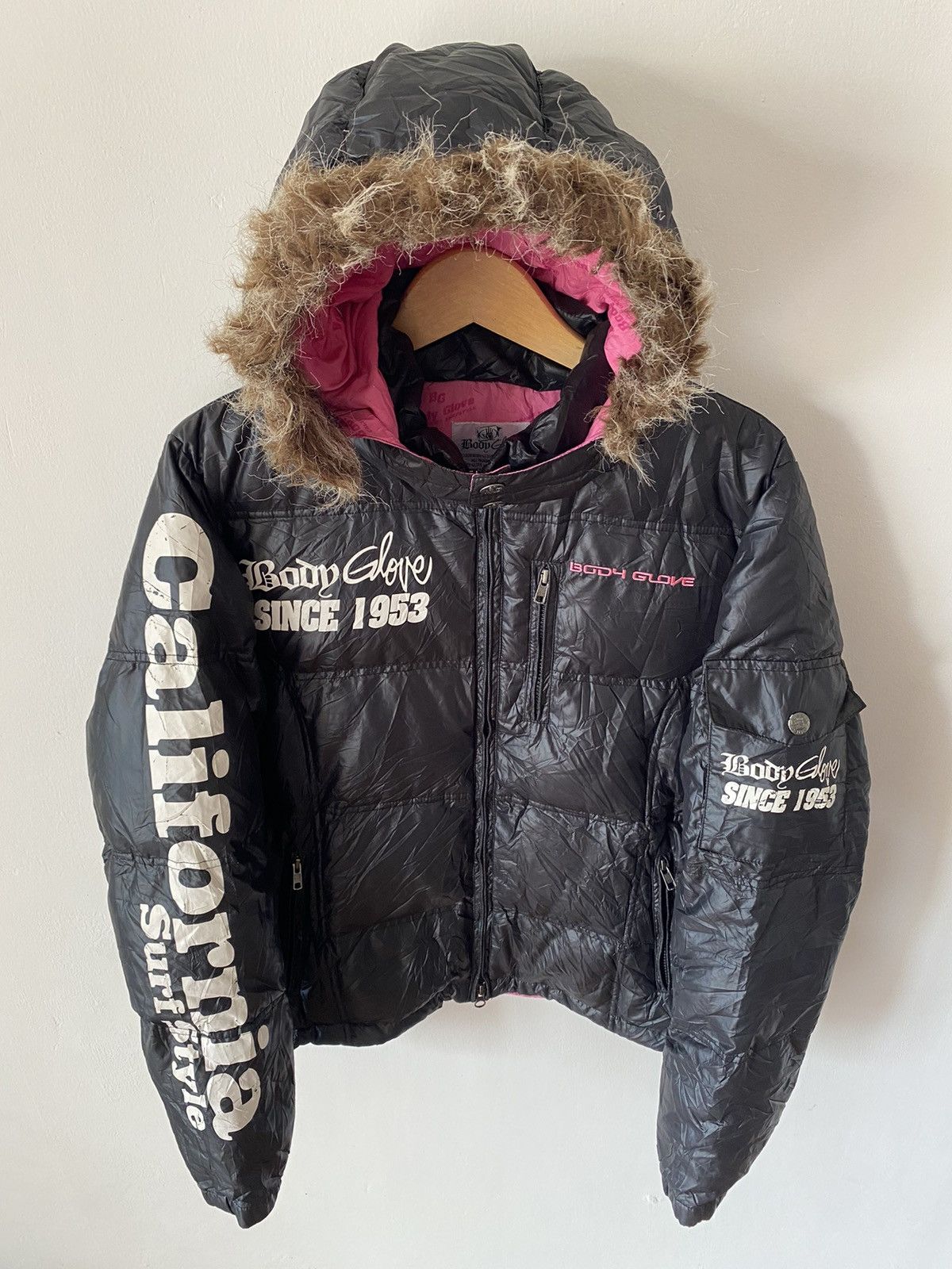 Body Glove × Japanese Brand BG Goose Down Puffer Jacket multicolour outerwear sweater Size US L / EU 52-54 / 3 - 4 Thumbnail