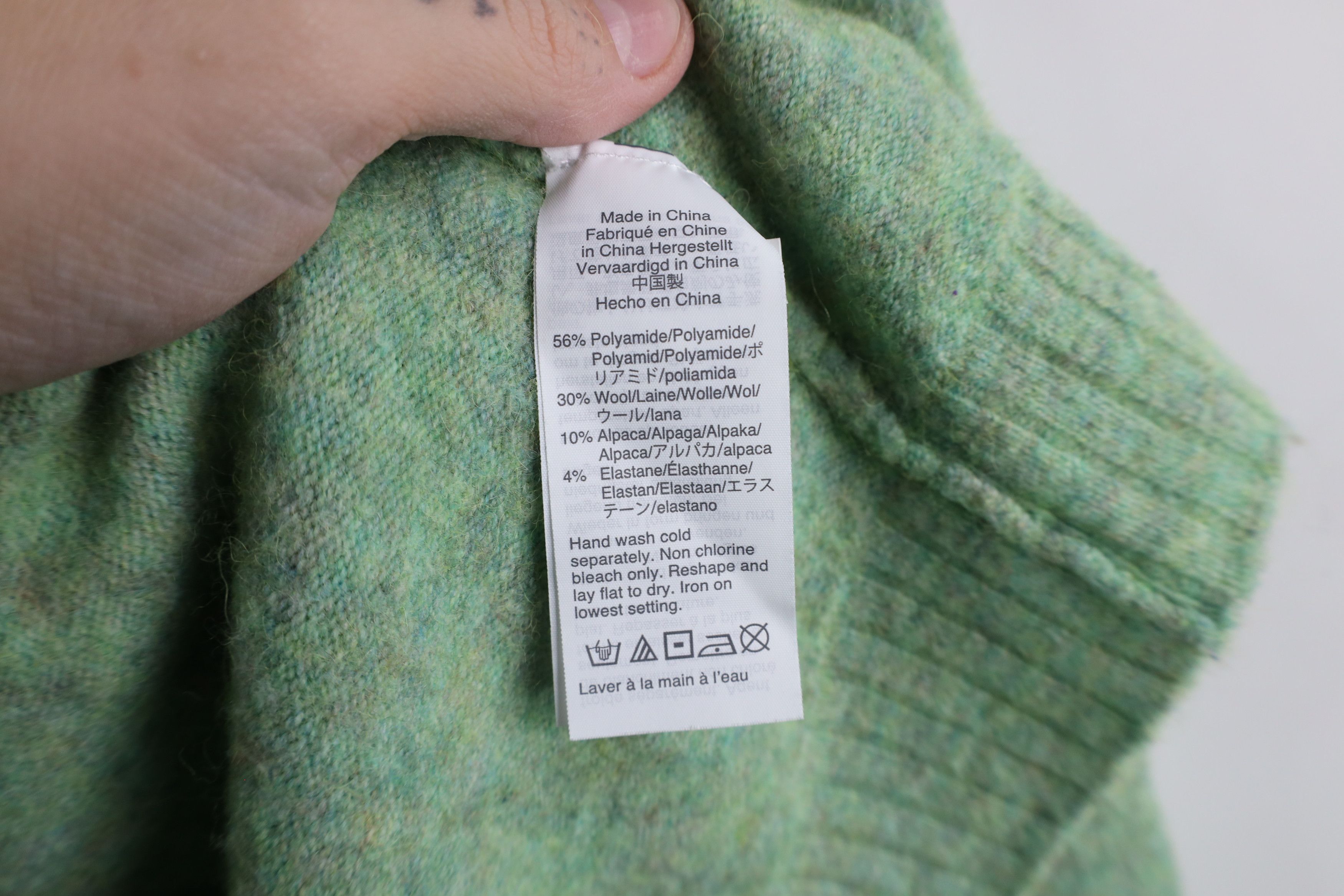 J.Crew × Vintage J Crew Blend Knit Tunic Turtleneck Sweater Rainbow Fleck Size S / US 4 / IT 40 - 5 Thumbnail