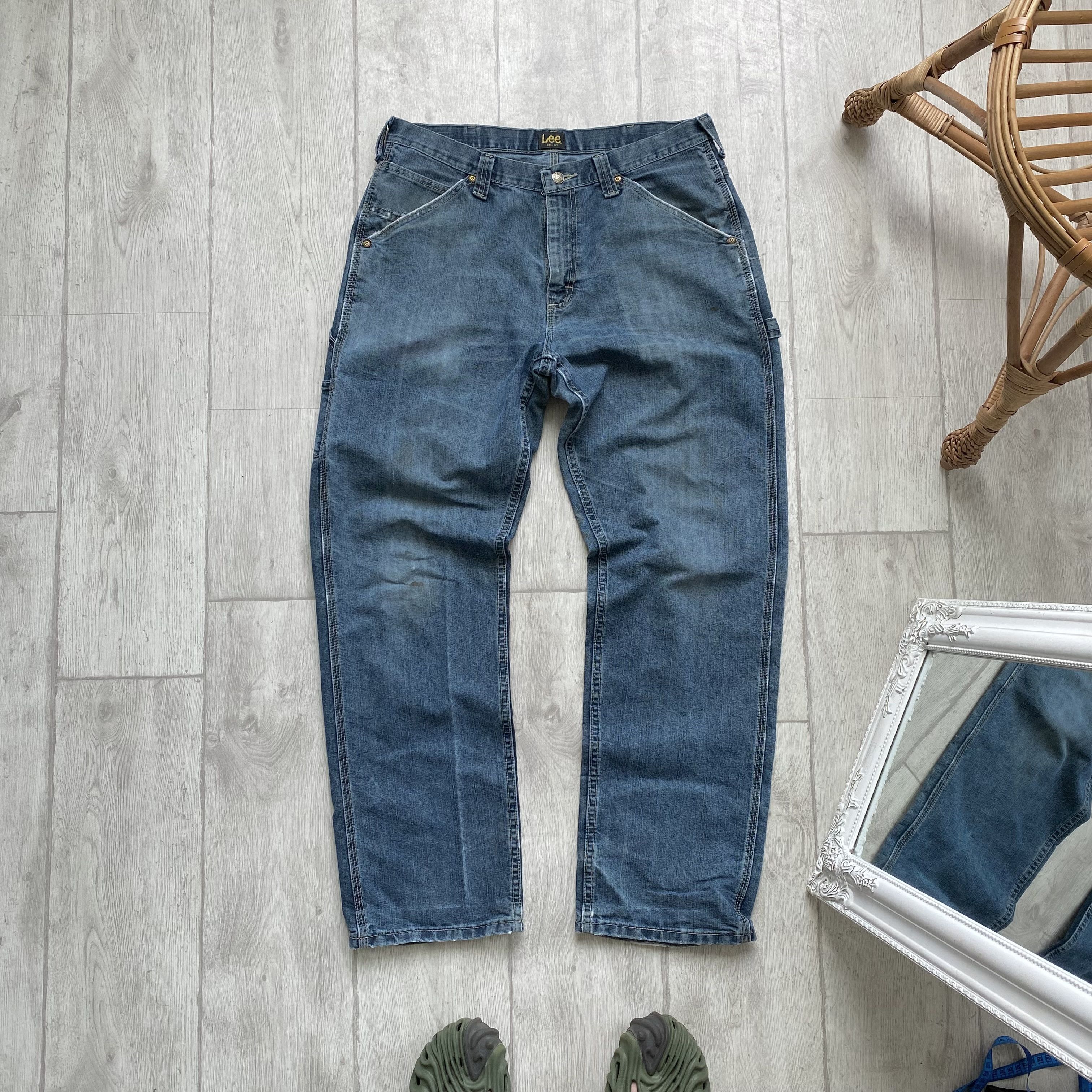 Lee Vintage Lee Work Skater Denim pants Distressed Carhartt Size US 32 / EU 48 - 2 Thumbnail